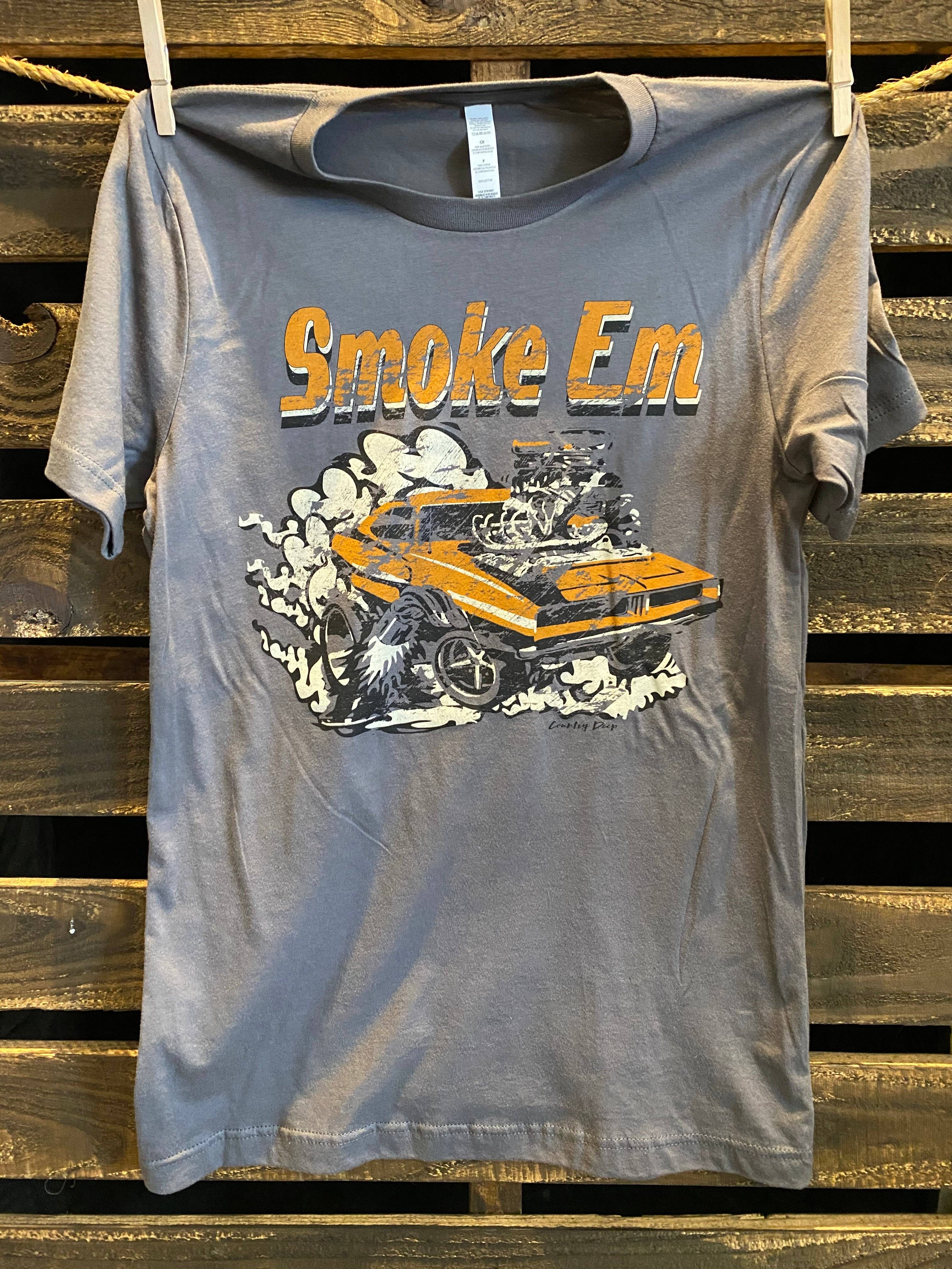 Smoke Em 1980"S Hot Rod Unisex T Shirt Hoodie, Sweatshirt | PodTeesHub.com