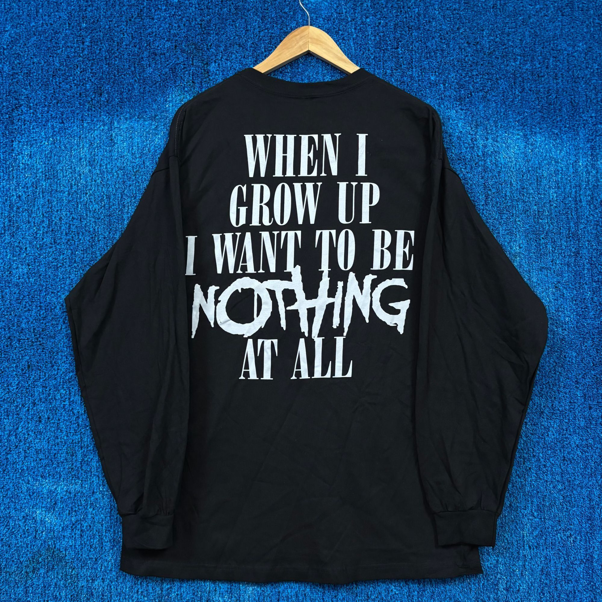Band Tees Mcr Long Live The Black Parade Tour Nothing Long Sleeve Xl Hoodie, Sweatshirt | PodTeesHub.com