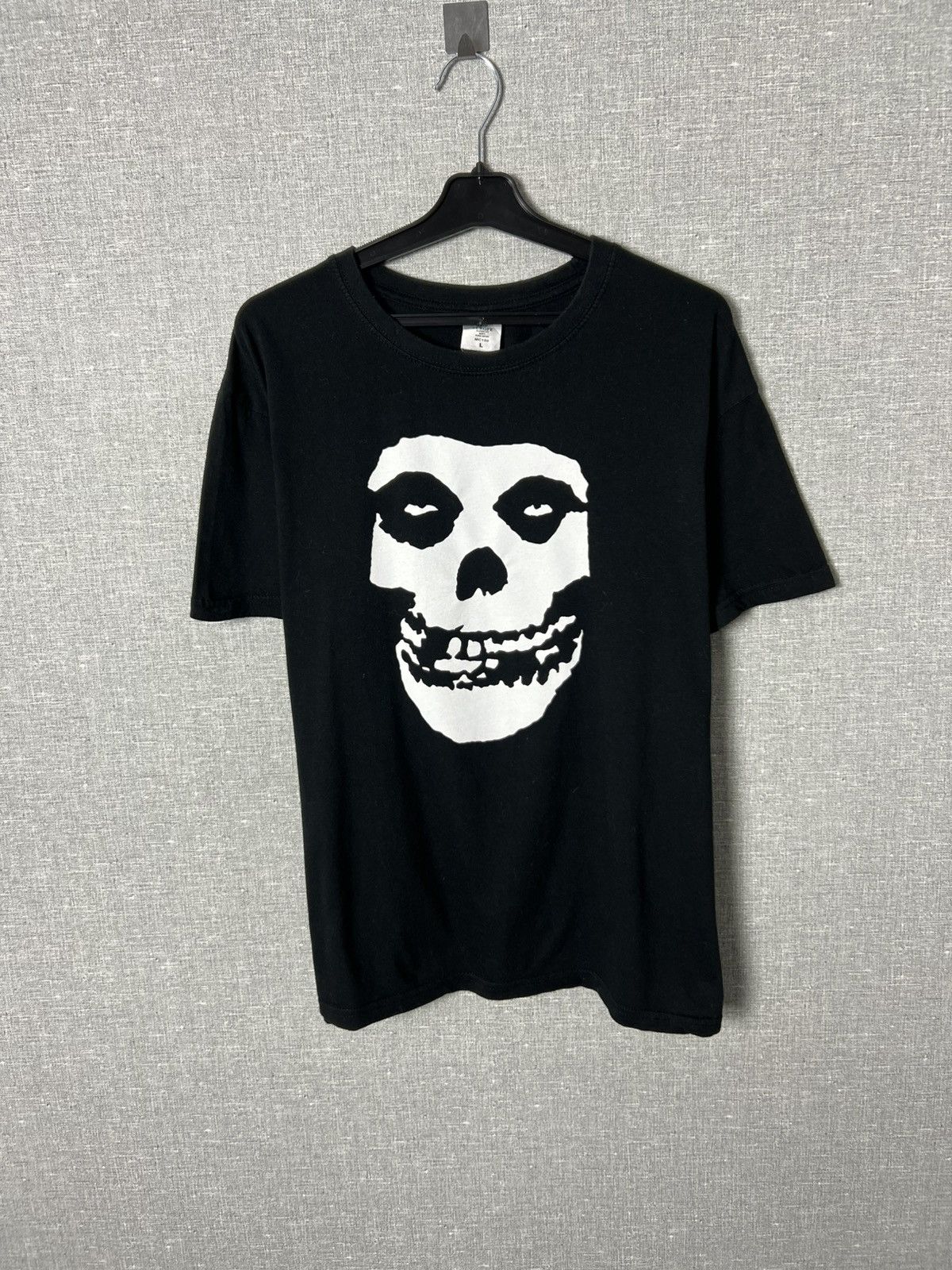Band Misfits Big Logo Black Rock Band S Size L T-Shirts, Hoodie, Sweatshirt