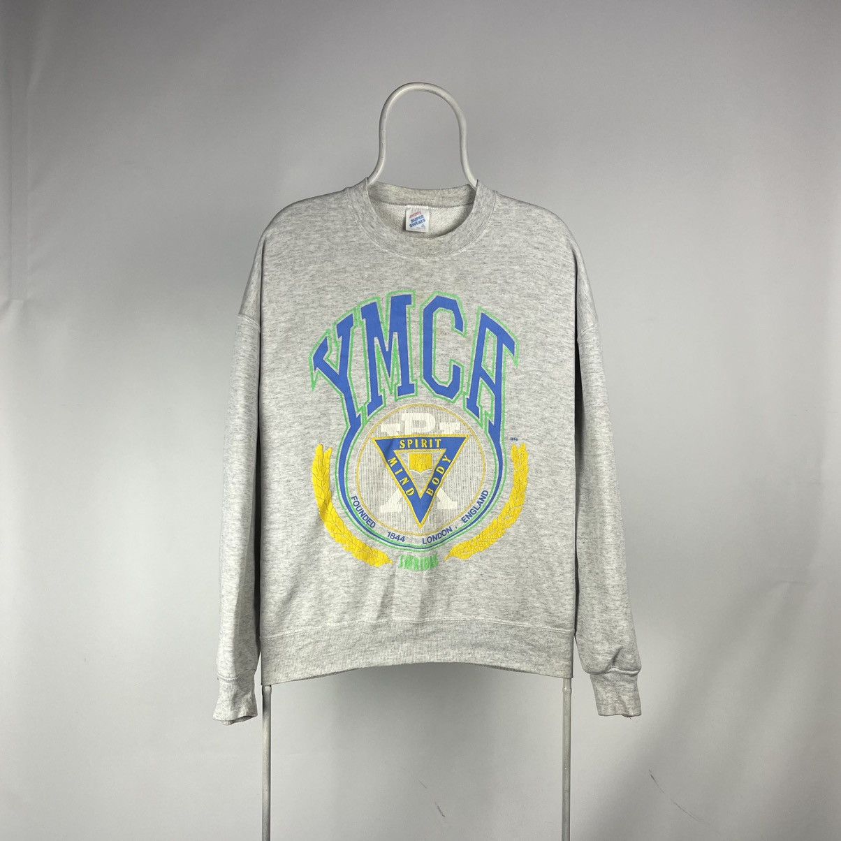 Vintage Ymca Sweatshirt Large Fall River London England Mind T-Shirts, Hoodie | PodTeesHub.com