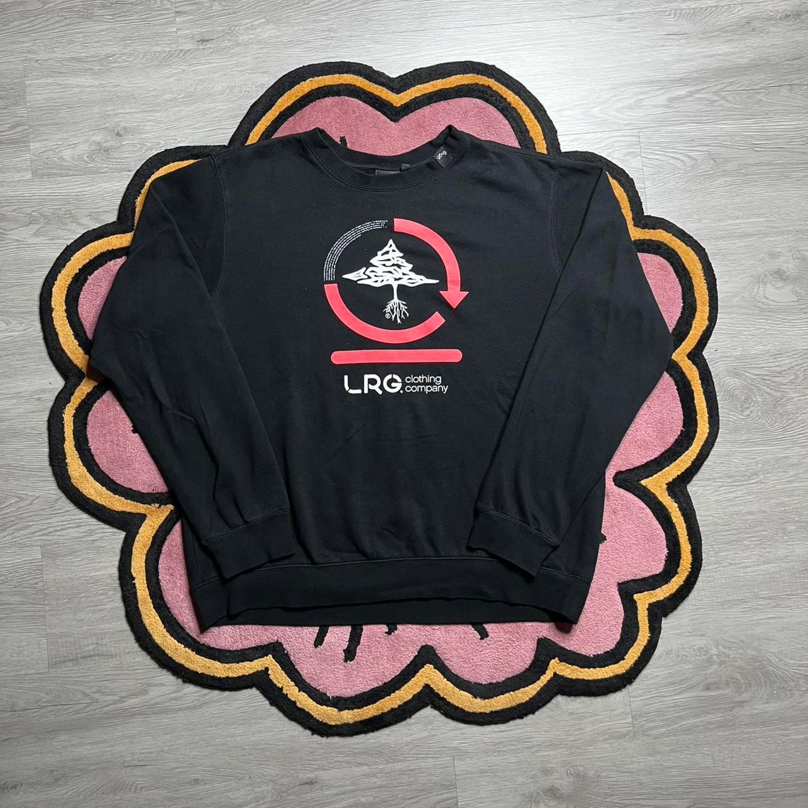 Lrg Lifted Research Group Graphic Logo Crewneck Sweatshirt T-Shirts, Hoodie | PodTeesHub.com
