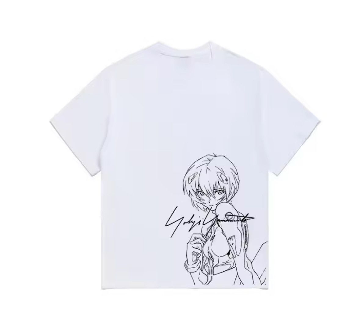 Other Street Retro Vintage Anime Evangelions Graphic White T Shirt Hoodie, Sweatshirt | PodTeesHub.com