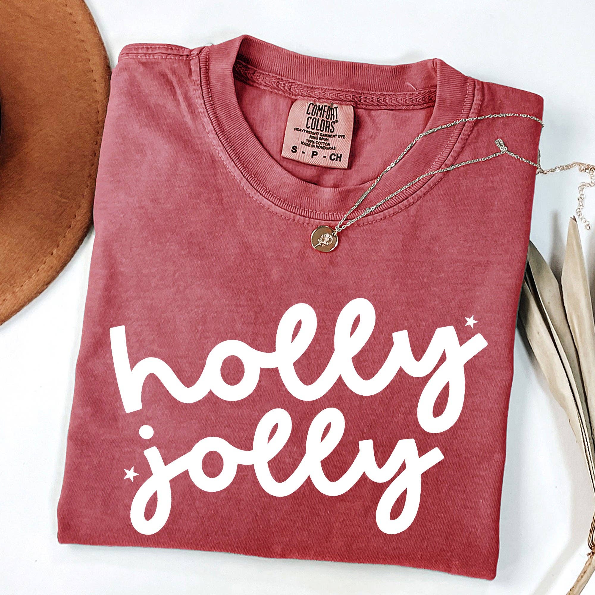 Holly Jolly, Retro Christmas, Classic, Santa, Xmas Tshirt Hoodie, Sweatshirt | PodTeesHub.com