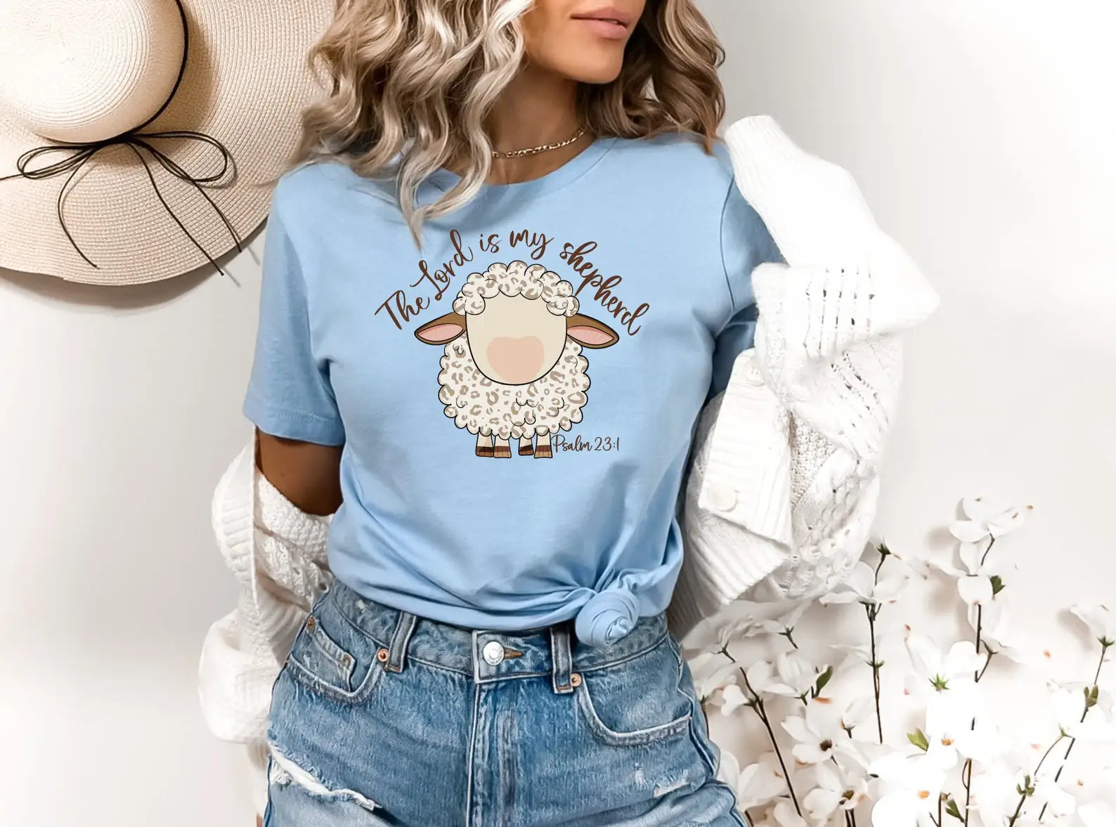 The Lord Is My Shepherd T-Shirt - Psalm 23:1 Tee Hoodie, Sweatshirt | PodTeesHub.com