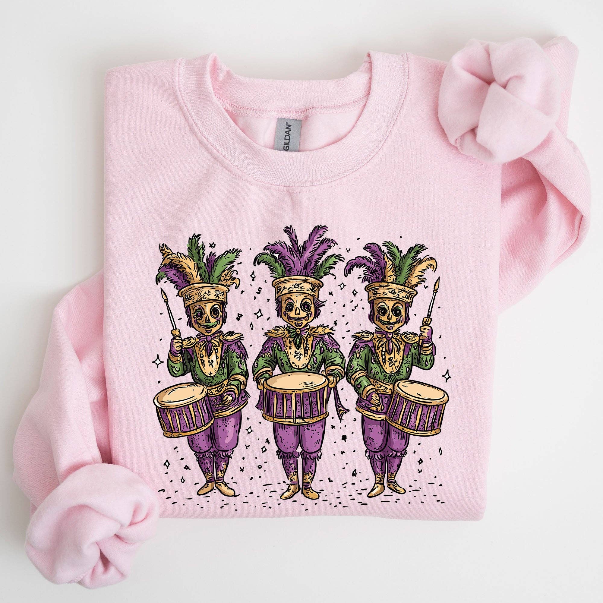 Mardi Gras, Nutcracker Fleur De Lis, Fat Tuesday Sweatshirt T-Shirts, Hoodie | PodTeesHub.com