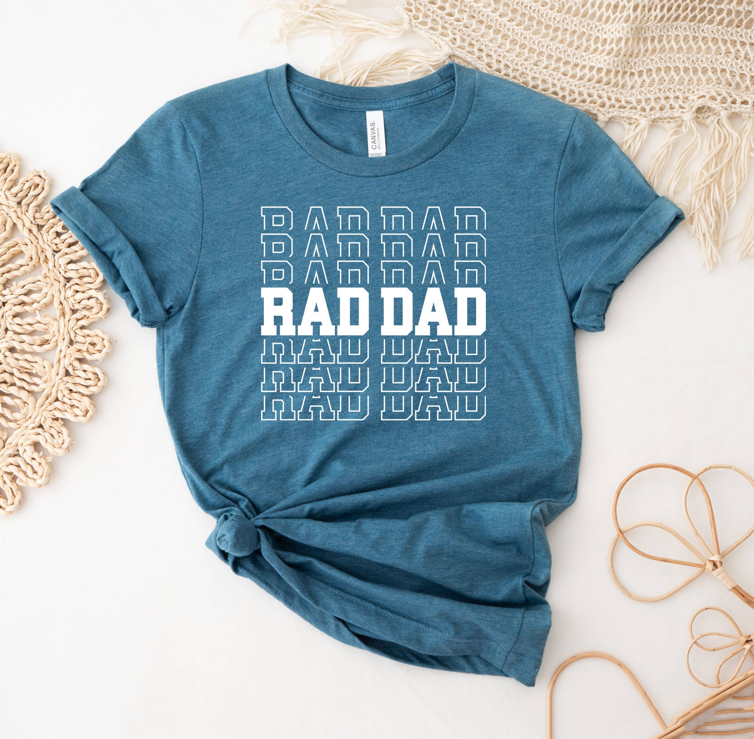 Rad Dad T-Shirt Hoodie, Sweatshirt | PodTeesHub.com