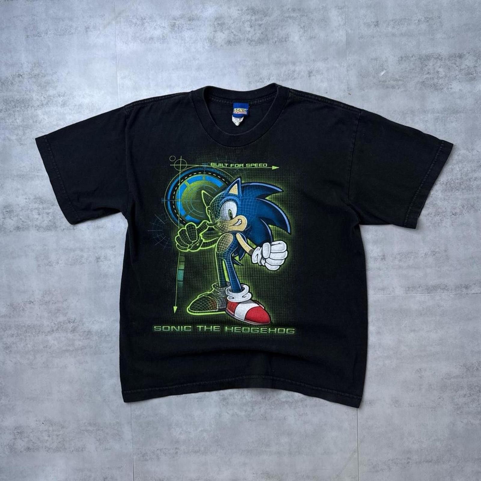 Other Y2k Sonic 00s Hedgehog Built Speed Vintage T-Shirts, Hoodie, Sweatshirt