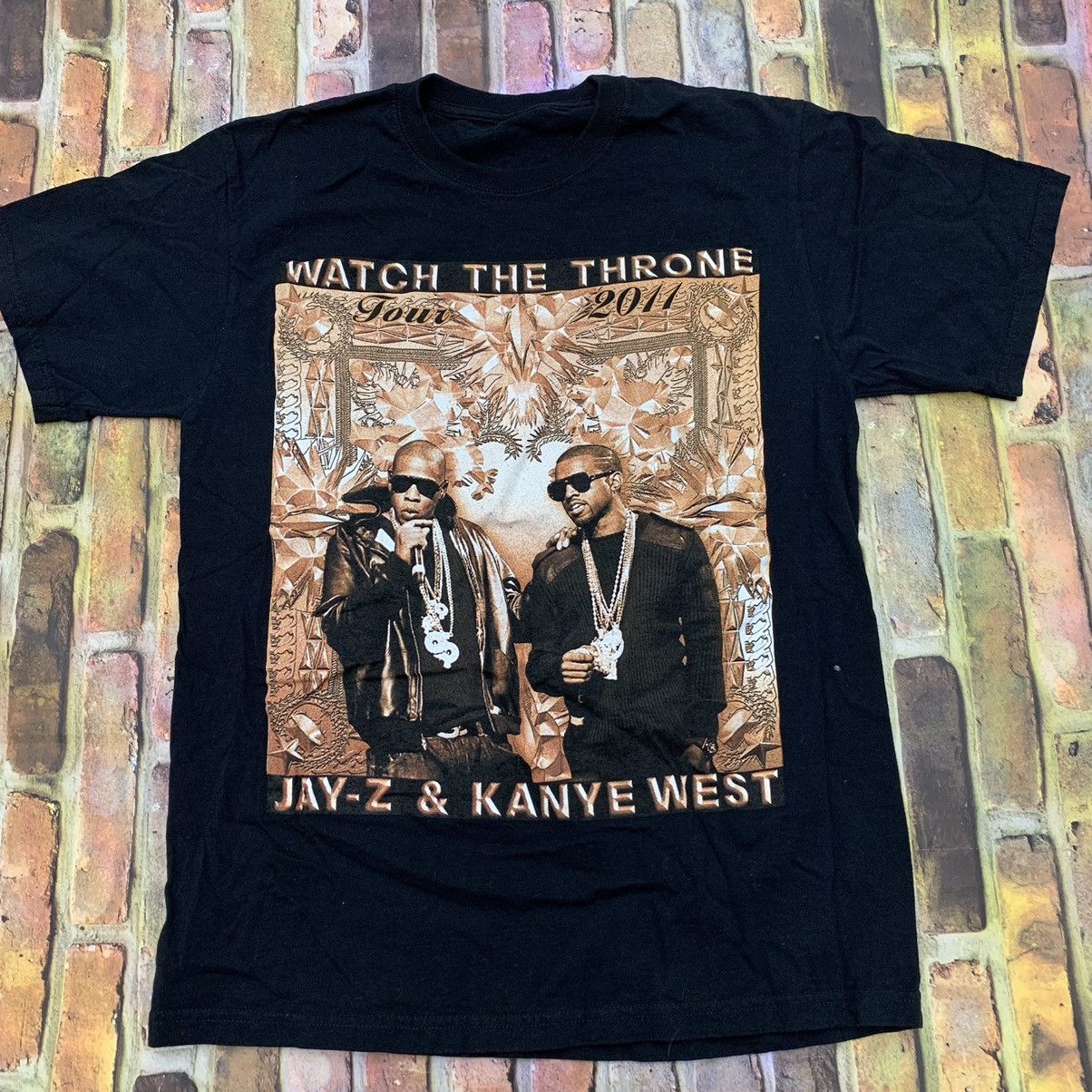 Kanye West X Rap Tees Watch The Throne Tee Hoodie, Sweatshirt | PodTeesHub.com