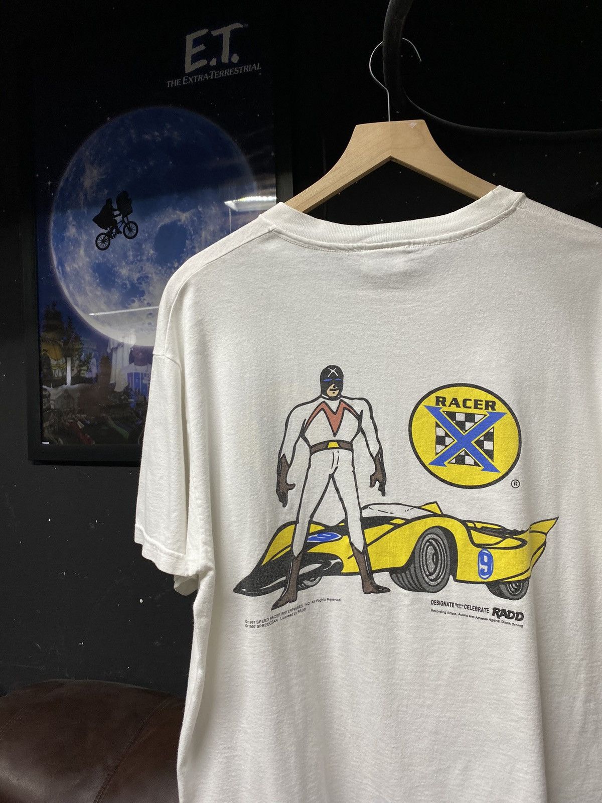 90 S Vintage Speed Racer Cartoon Shirt Xlarge T-Shirts, Hoodie, Sweatshirt