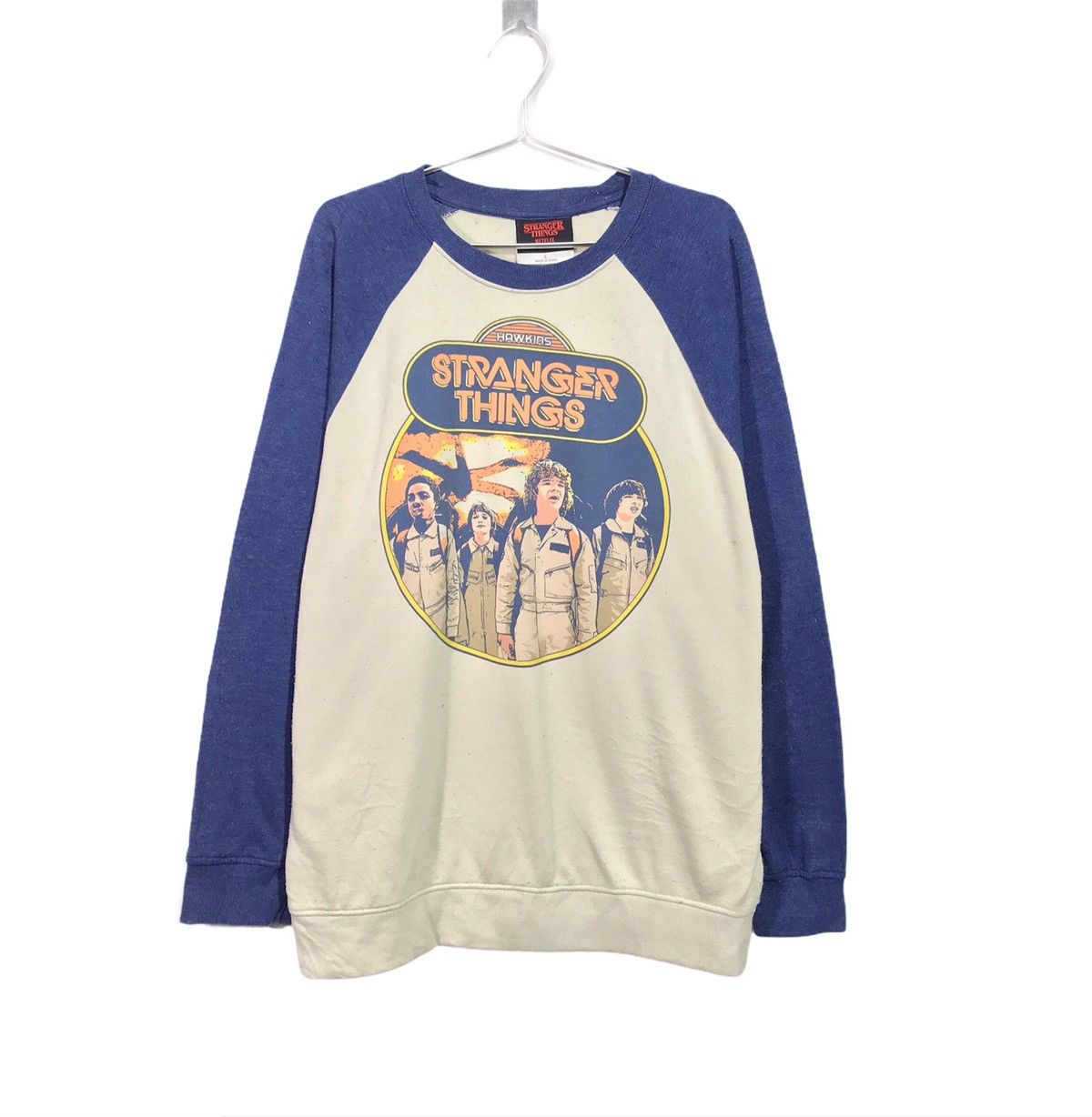 Vintage Strange Things Movie Series Graphics Crewneck Sweatshirt T-Shirts, Hoodie | PodTeesHub.com