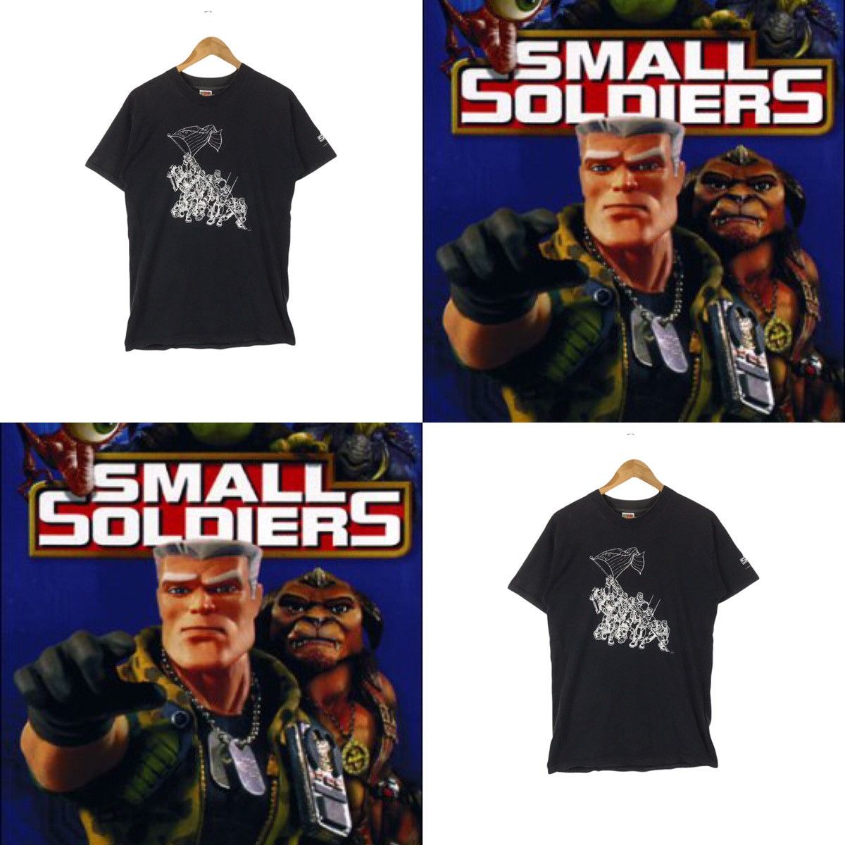 Vintage 1998 Small Soldiers Fiction Action Film T-Shirts, Hoodie, Sweatshirt