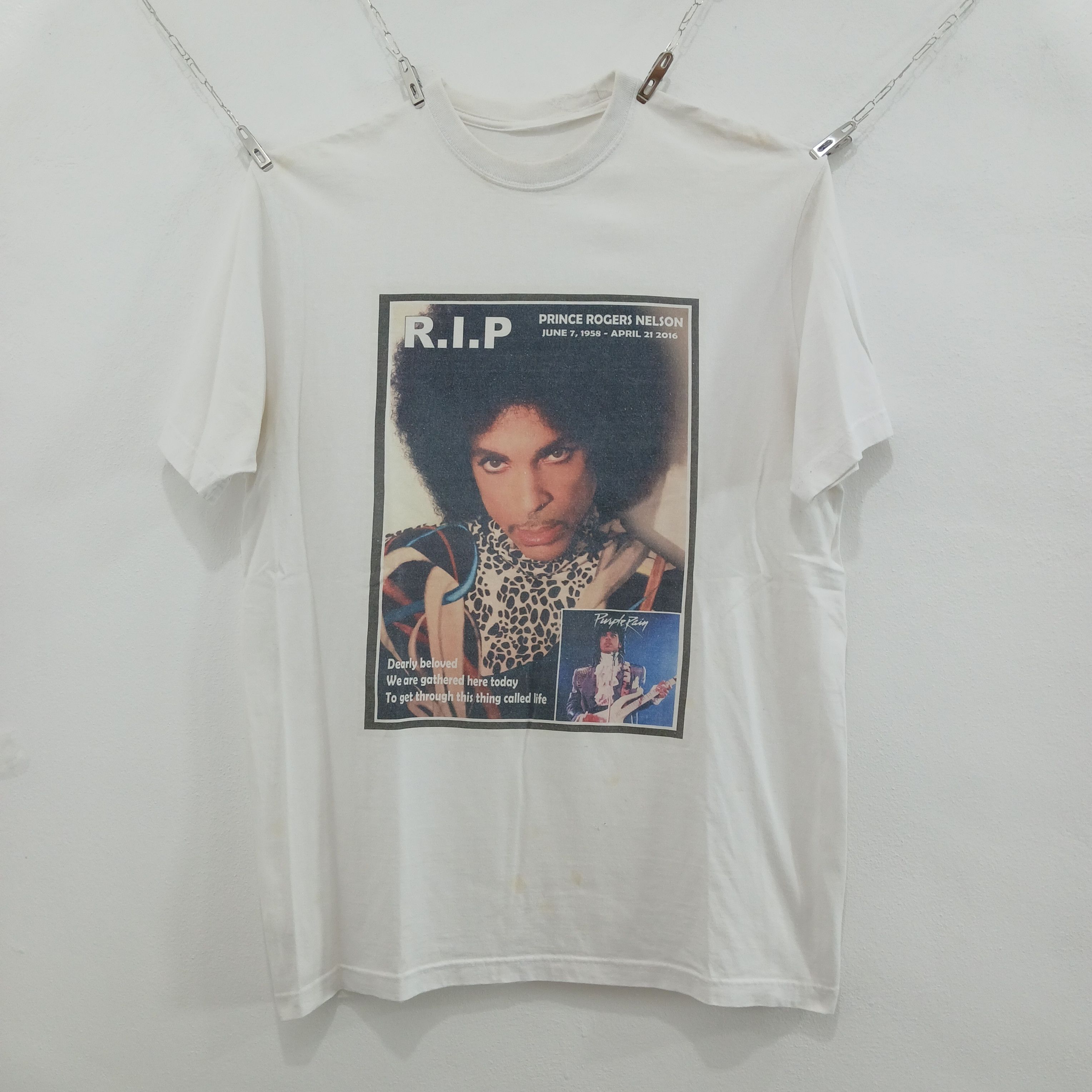 Band Tees Rip Prince Rogers Nelson Europe Tee Purple Rain Hoodie, Sweatshirt | PodTeesHub.com