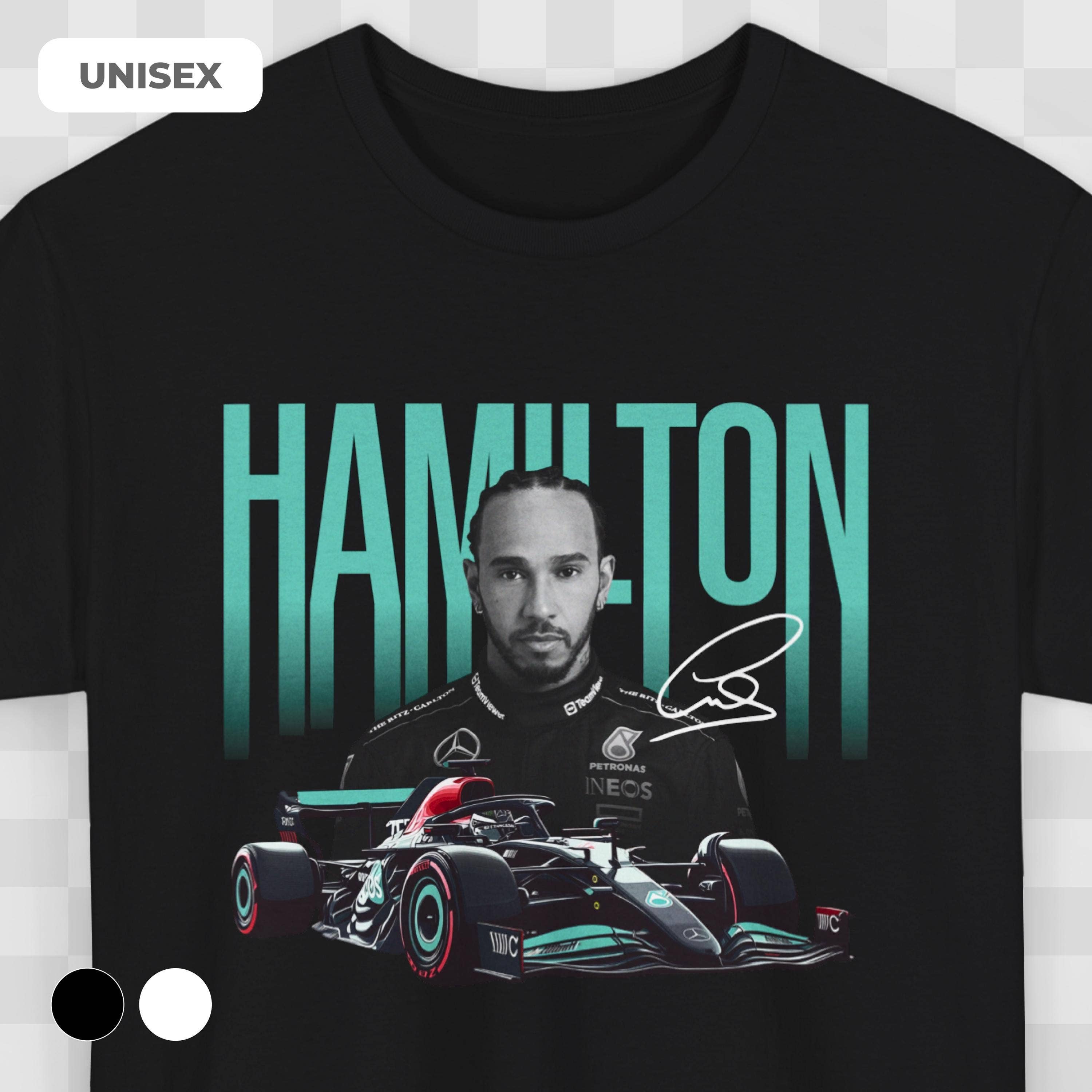 Formula One Lewis Hamilton 44 Mercedes Team T-Shirt F1 Fan Hoodie, Sweatshirt | PodTeesHub.com