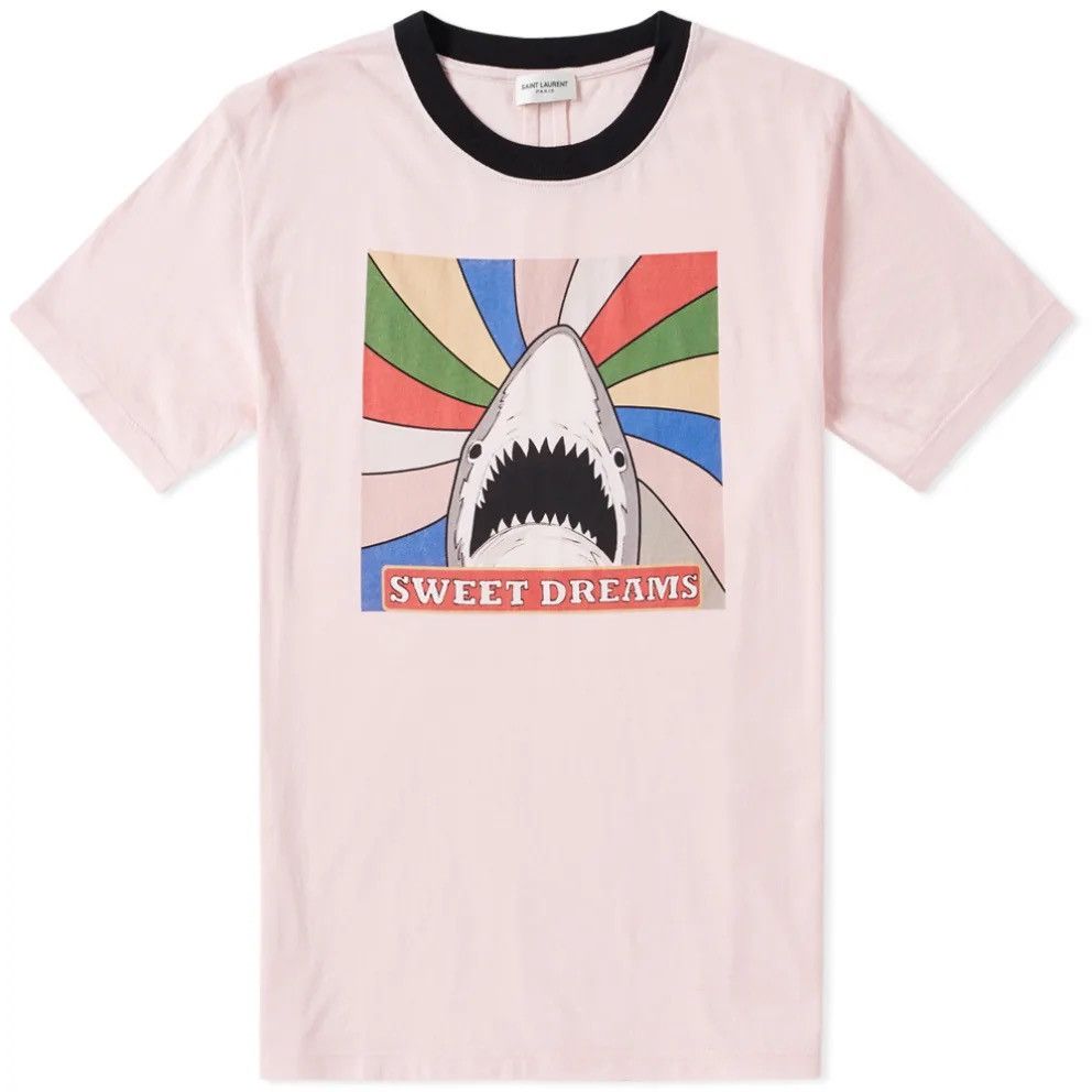 Laurent Paris Saint Laurent Sweet Dreams Shark Tee Hoodie, Sweatshirt | PodTeesHub.com