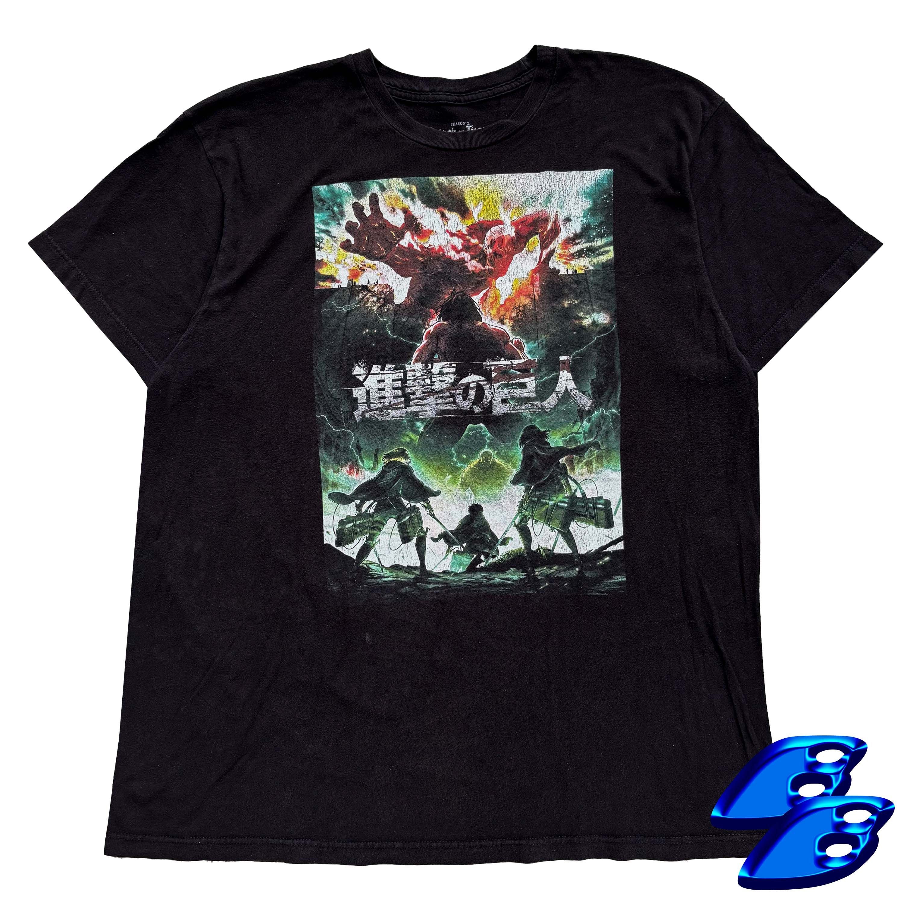 Japanese Brand Attack On Titan Season 2 Anime Tee Hoodie, Sweatshirt | PodTeesHub.com