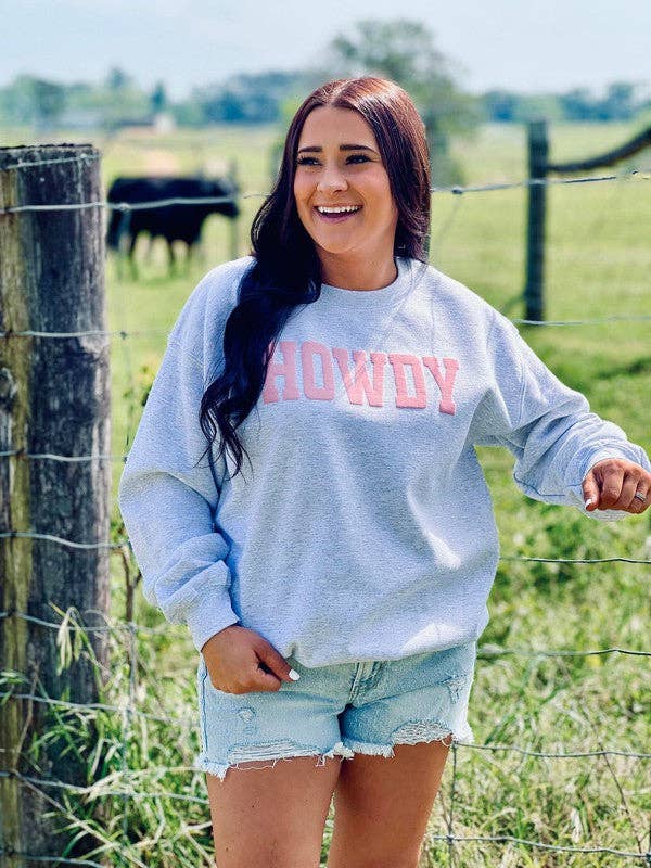 Howdy Varsity Puff Sweatshirt T-Shirts, Hoodie | PodTeesHub.com