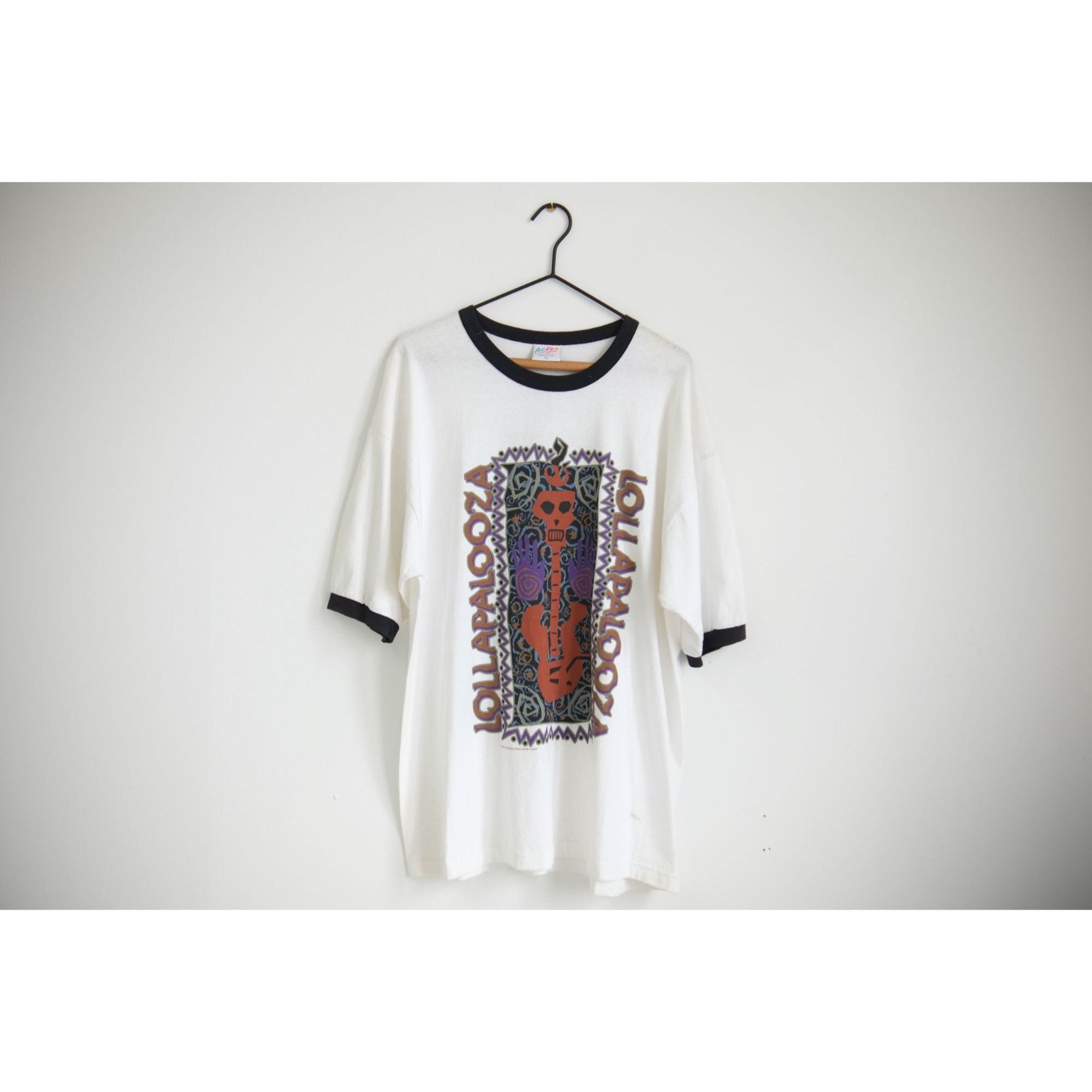 Vintage 1995 Lollapalooza Sonic Youth Ringer Shirt Sz Xl Hoodie, Sweatshirt | PodTeesHub.com