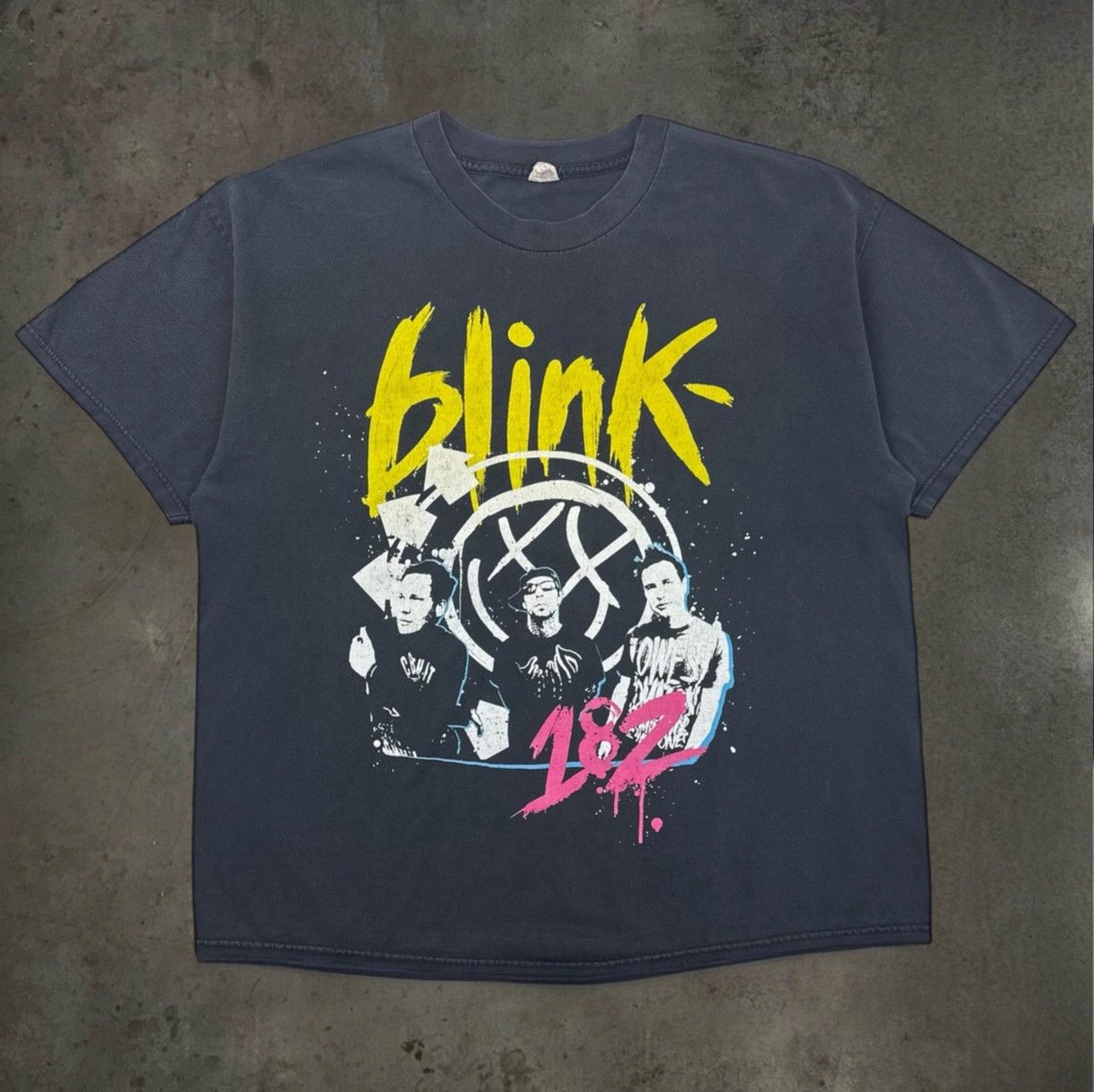 Vintage 2009 Blink 182 Travis Barker Scene Pop Punk Band Tee Hoodie, Sweatshirt | PodTeesHub.com