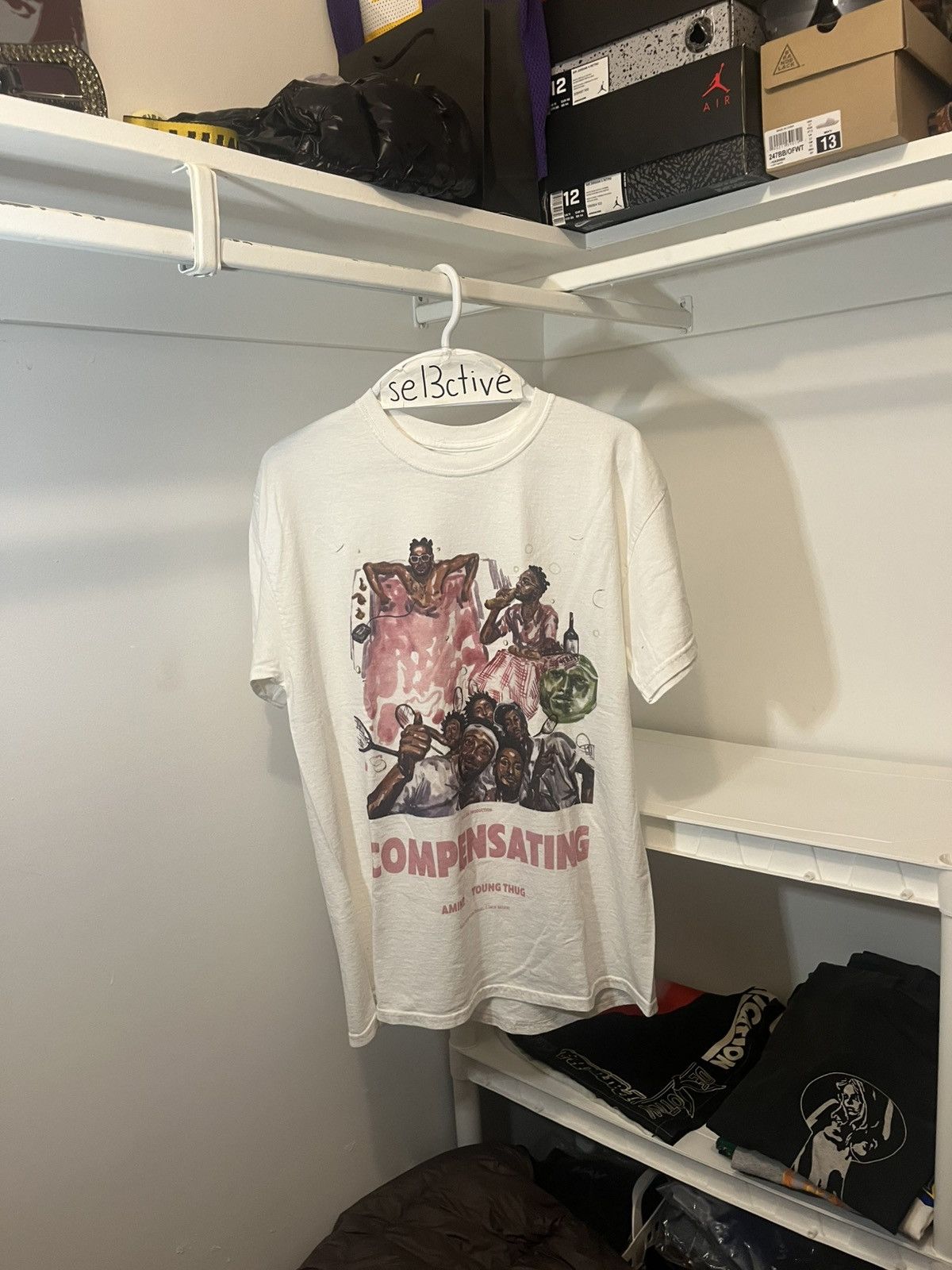 Rap Tees Amine Limbo Merch Compensating Ft Young Thug Clbn T Shirt Hoodie, Sweatshirt | PodTeesHub.com