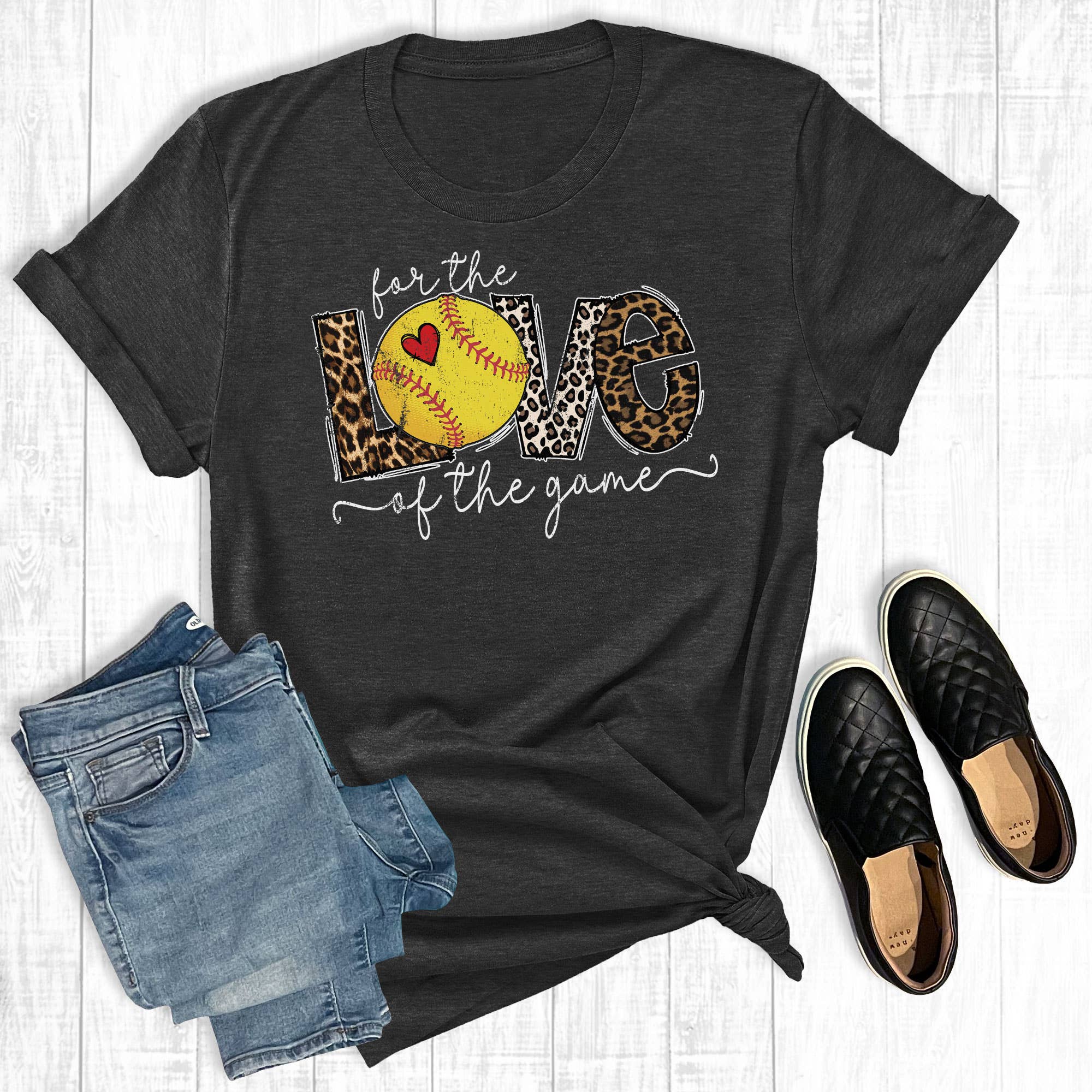 For the Love of the Game Softball Graphic Tee Hoodie, Sweatshirt | PodTeesHub.com