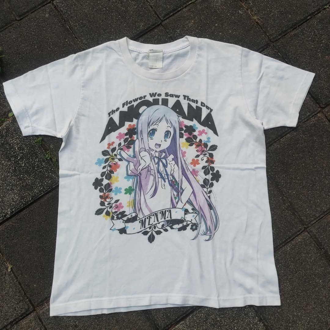 Anime Anohana Menma Rare Anime Tee Hoodie, Sweatshirt | PodTeesHub.com