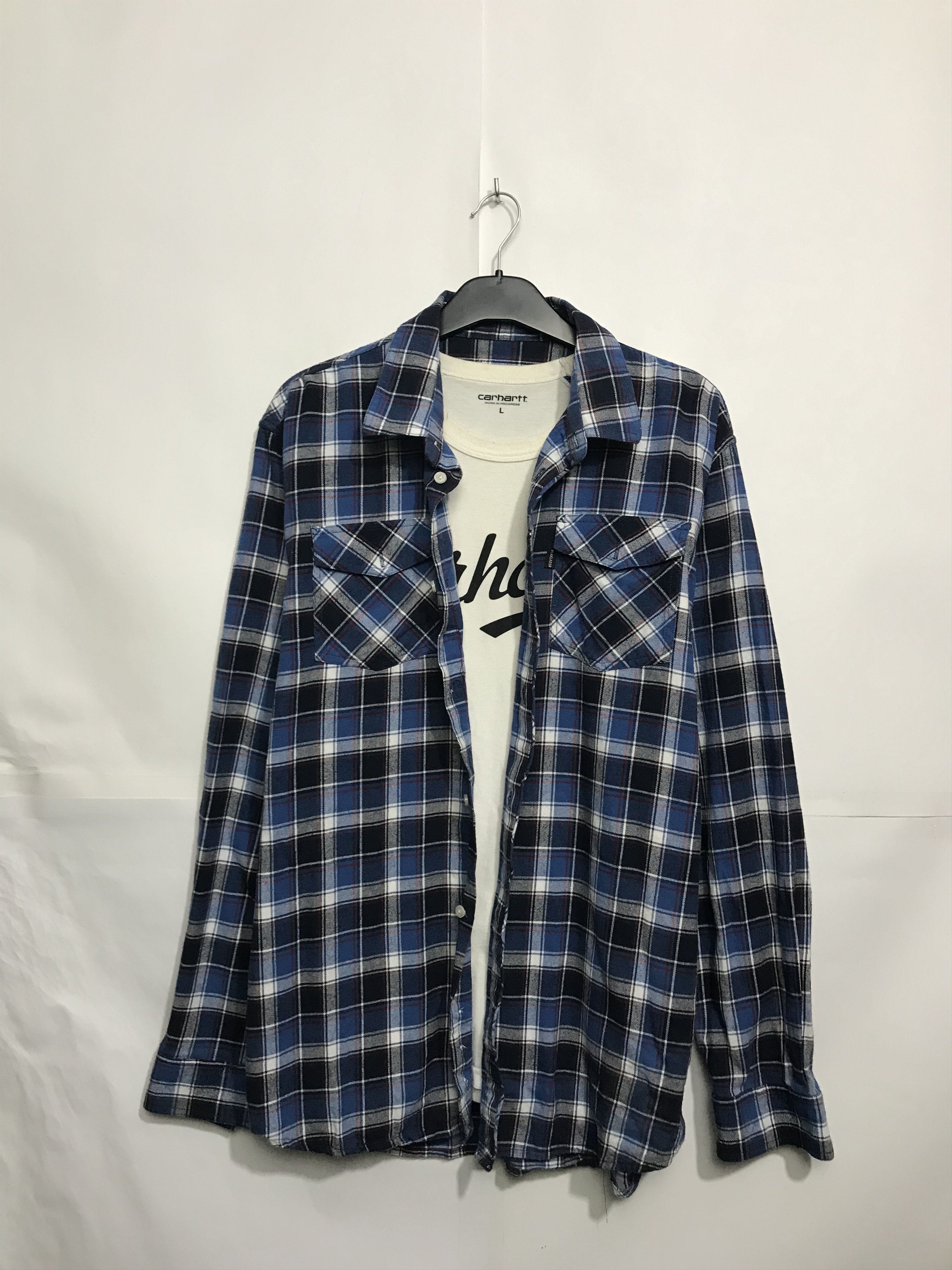 Vintage Flannel Shirt Travis Style Hoodie, Sweatshirt | PodTeesHub.com