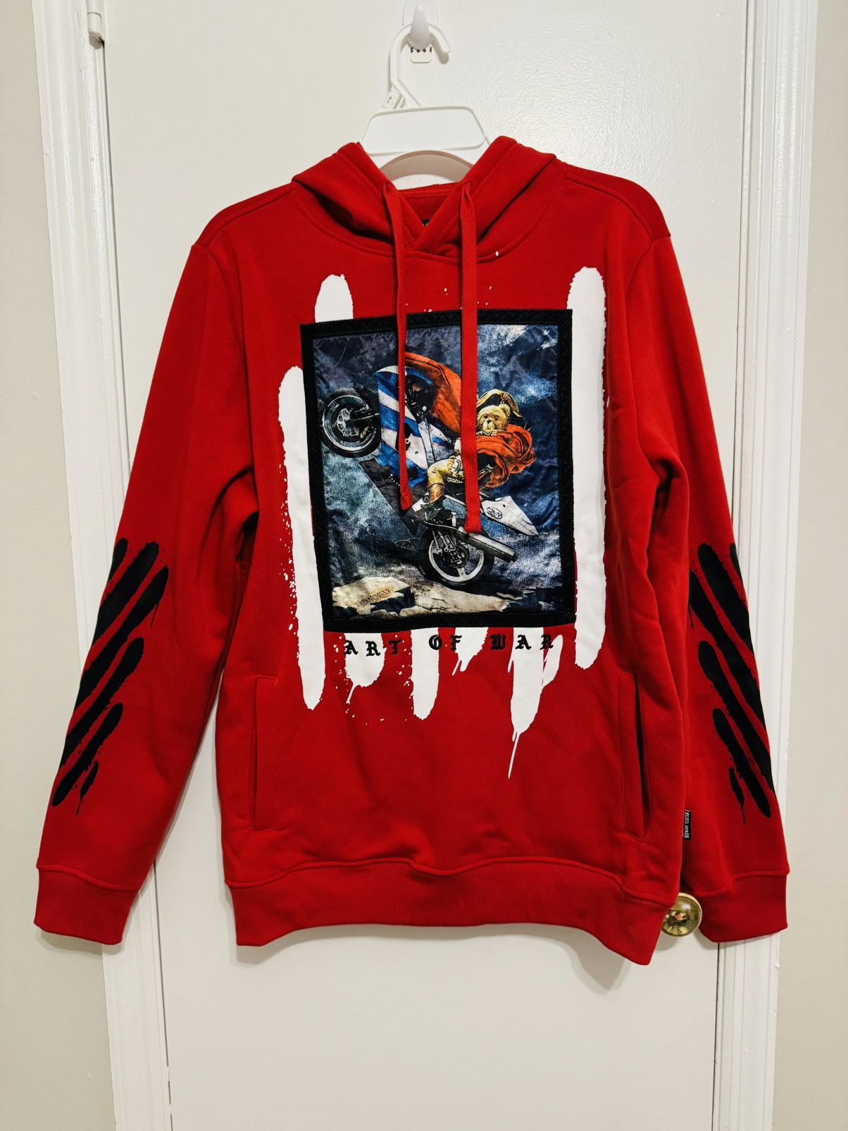 Other Rebel Minds Red Men S Graphic Hoodie Size M T-Shirts, Sweatshirt | PodTeesHub.com