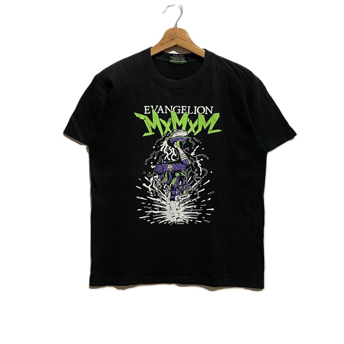 Japanese Brand X Vintage Neon Genesis Evangelion T Shirt Hoodie, Sweatshirt | PodTeesHub.com
