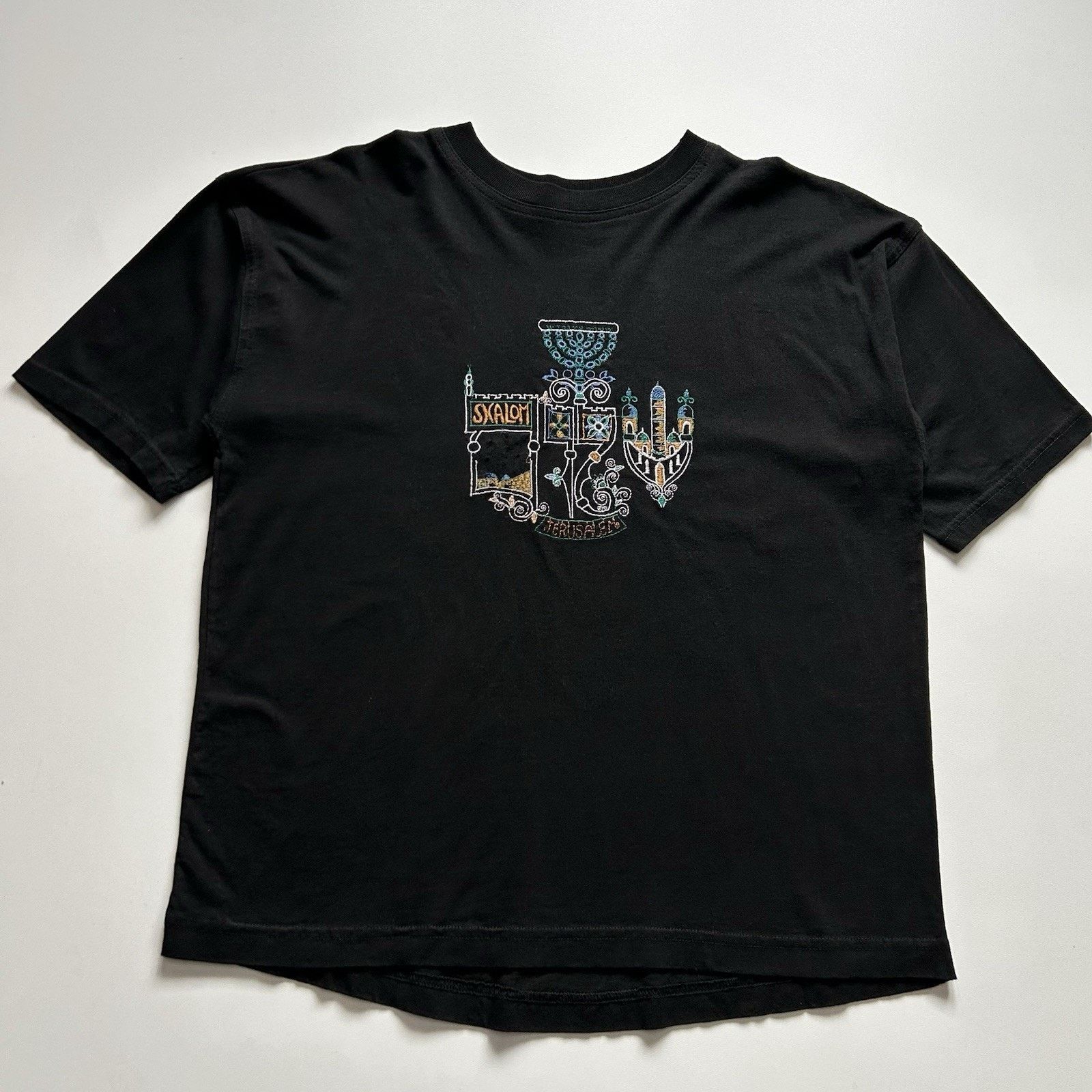 Vintage Israel Souvenir Medium Y2k Jerusalem Shalom T-Shirts, Hoodie, Sweatshirt