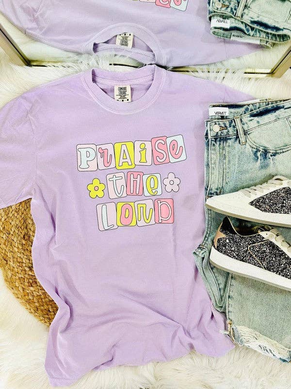 Praise the Lord Pastel Tee Hoodie, Sweatshirt | PodTeesHub.com