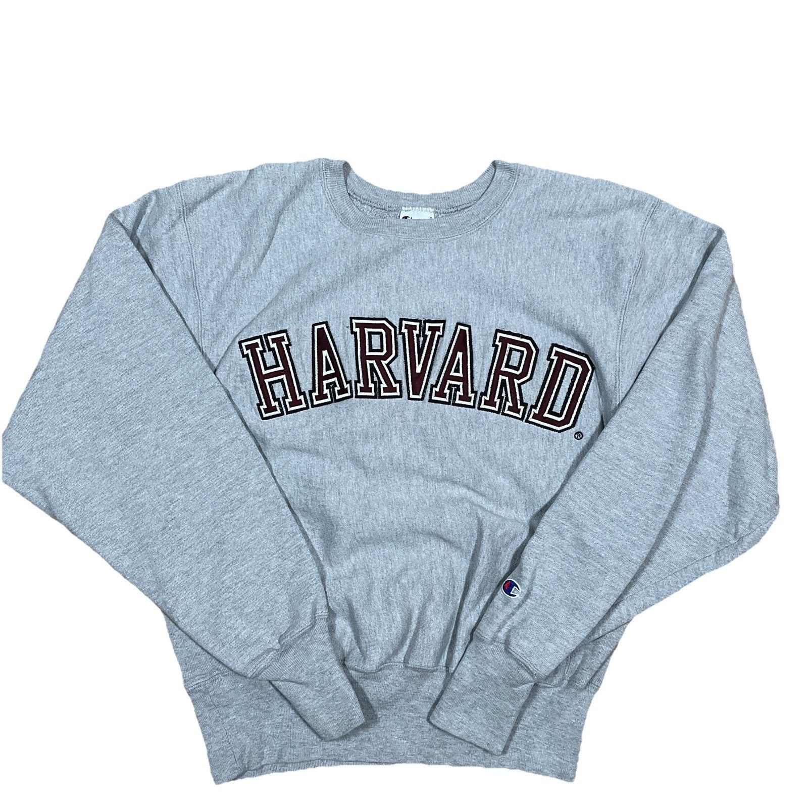 Vintage Champion Reverse Weave Harvard Crewneck Sweatshirt T-Shirts, Hoodie | PodTeesHub.com
