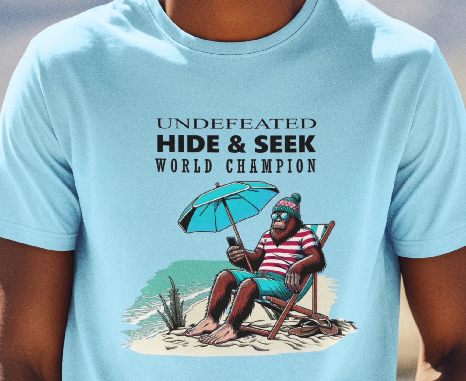 Bigfoot Hide & Seek World Champion Tshirt Hoodie, Sweatshirt | PodTeesHub.com