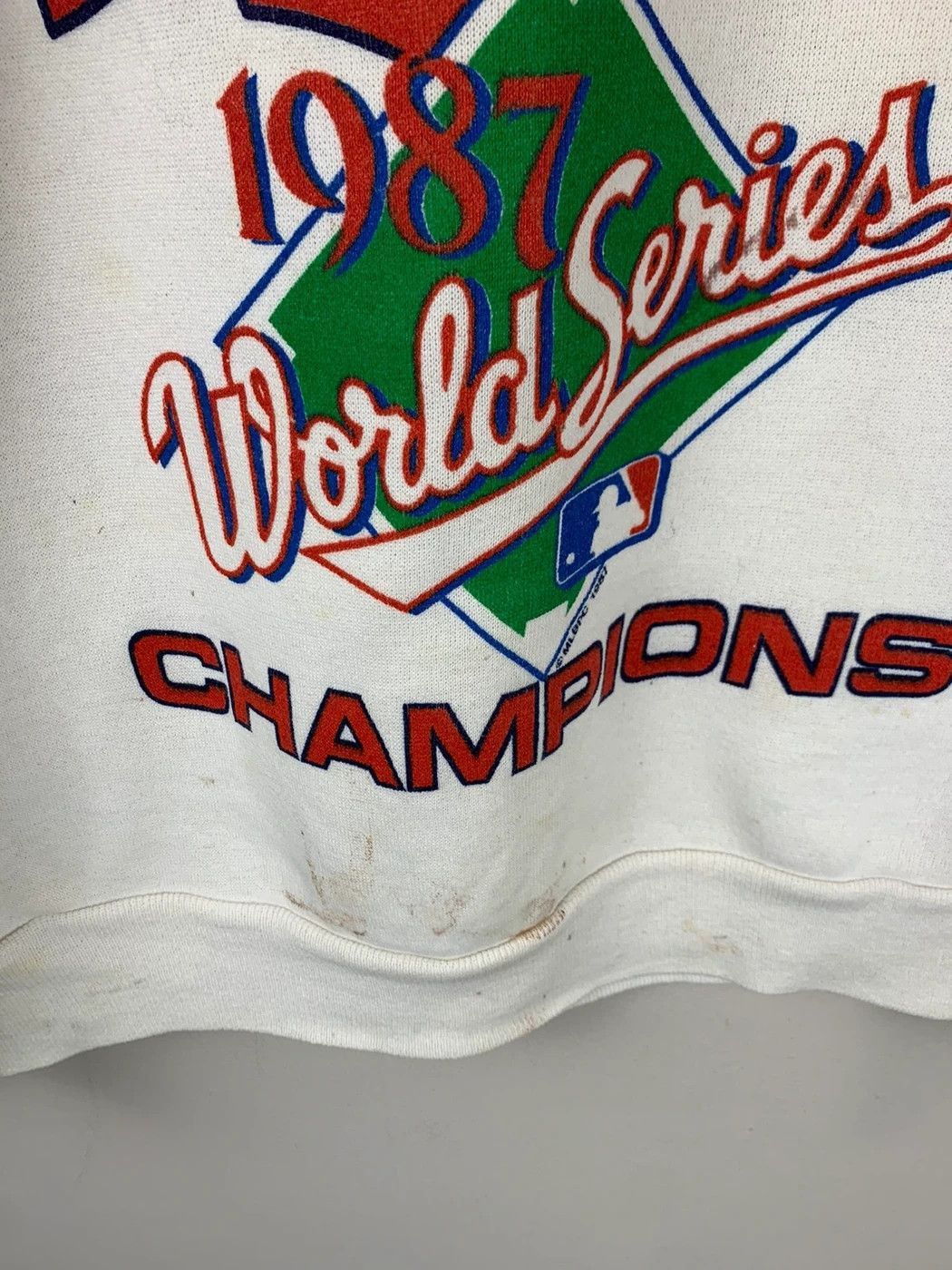Vintage Crewneck 1987 Minnesota Twins World Series Vintage Sweatshirt T-Shirts, Hoodie | PodTeesHub.com