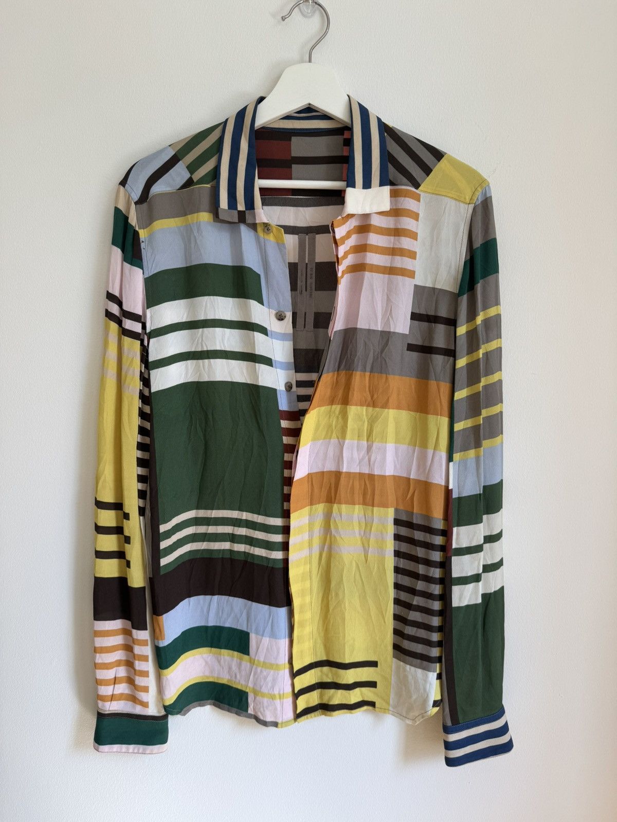 Owens Rick Owens Uxmql Stripe Printed Shirt Tecuatl 2020 Hoodie, Sweatshirt | PodTeesHub.com