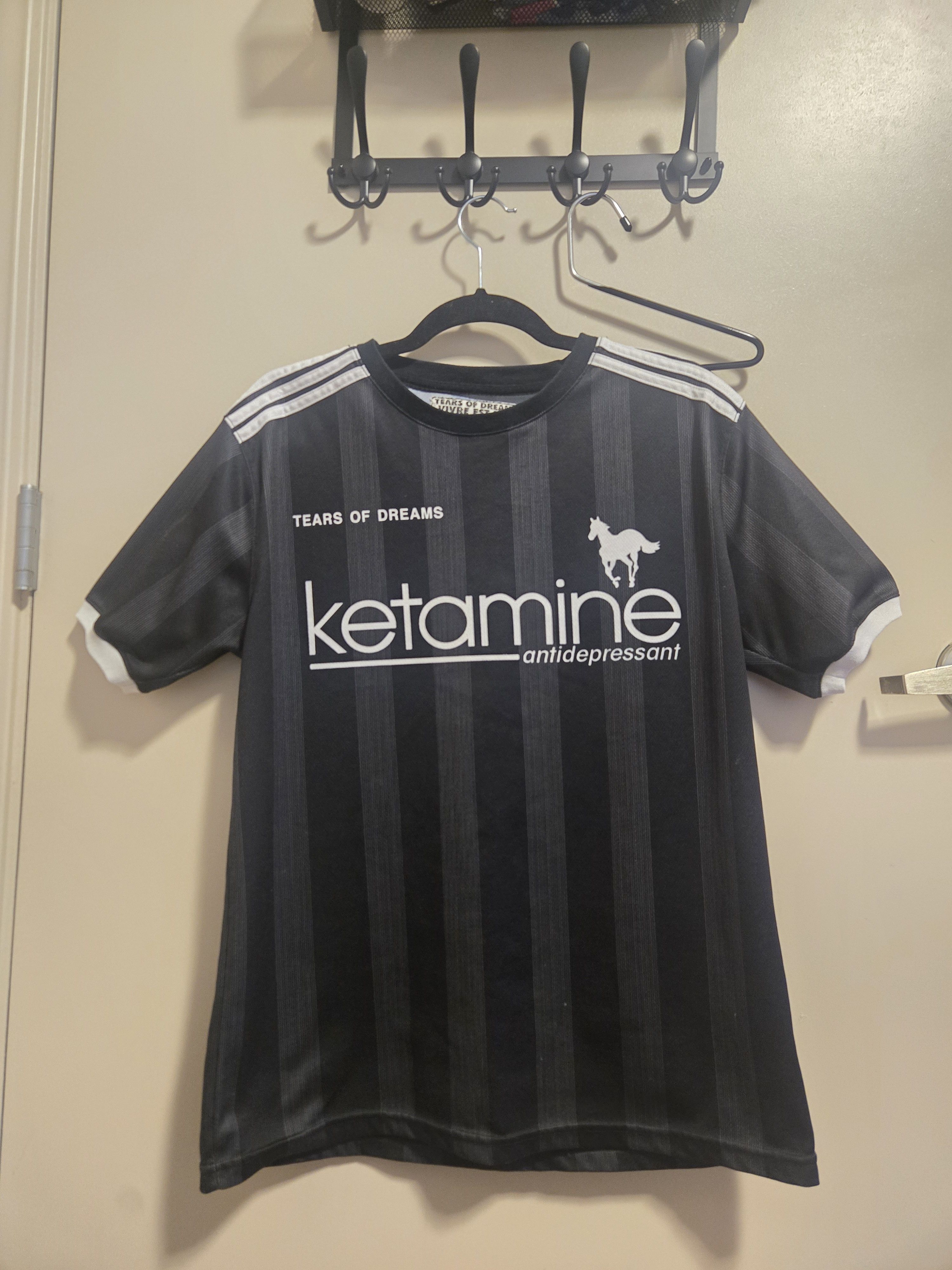 Of Dreams Tears Of Dreams Ketamine Antidepressant Dreamer Jersey T-Shirts, Hoodie, Sweatshirt | PodTeesHub.com