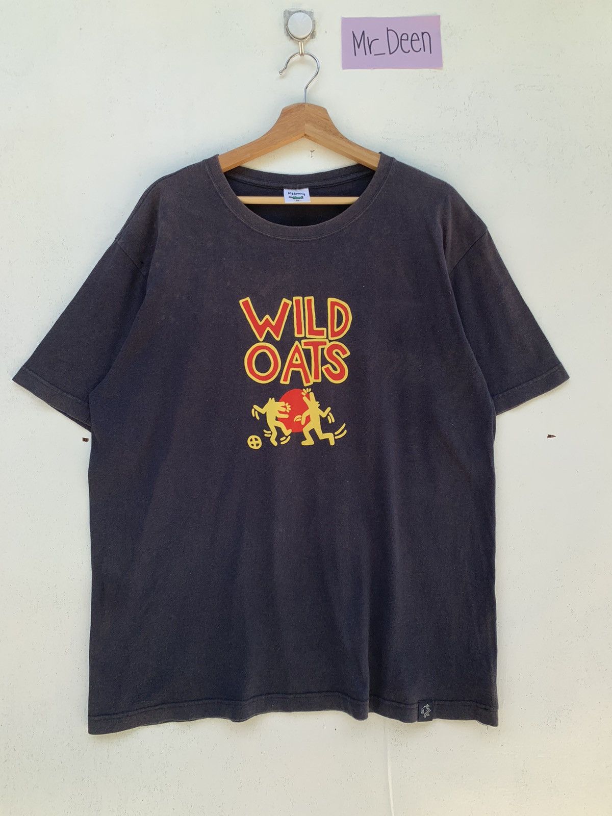 Haring Vintage Keith Haring Wild Oats Print Tee Hoodie, Sweatshirt | PodTeesHub.com