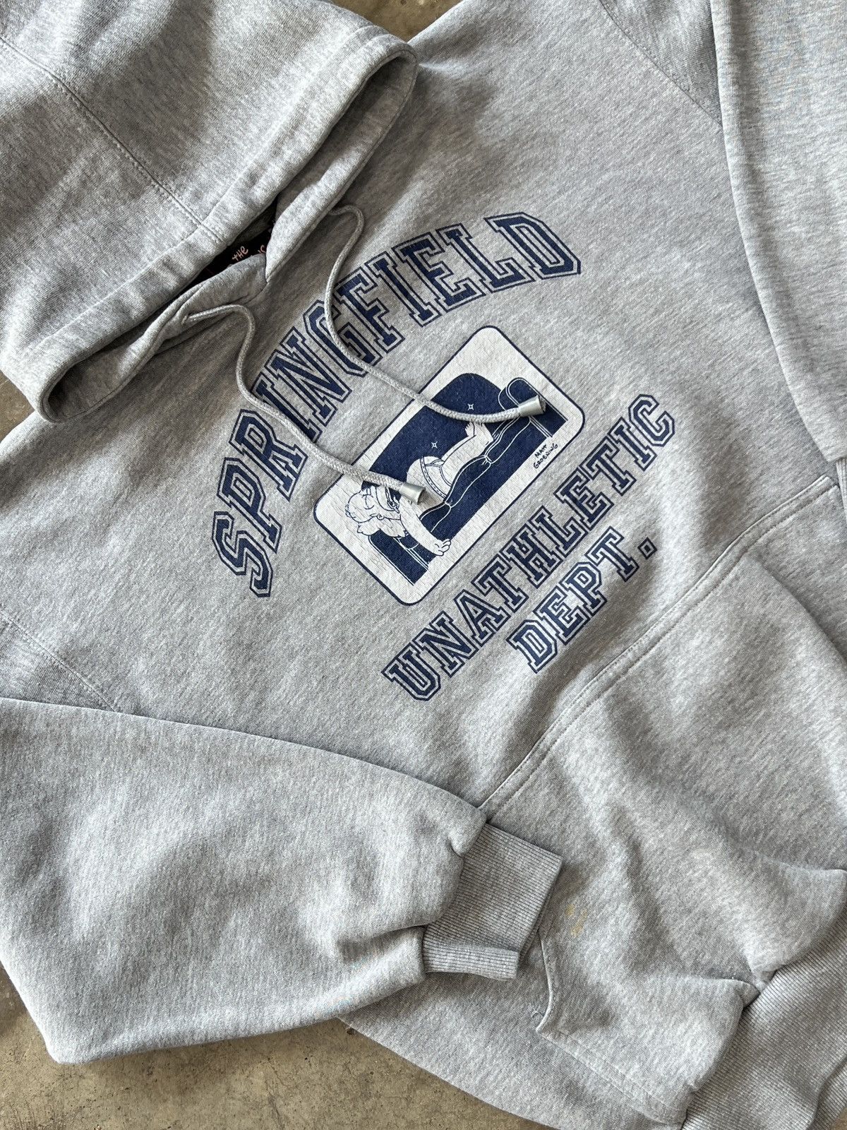 Vintage Early 2000s Y2k The Simpsons Unathletic Dept Medium T-Shirts, Hoodie, Sweatshirt | PodTeesHub.com