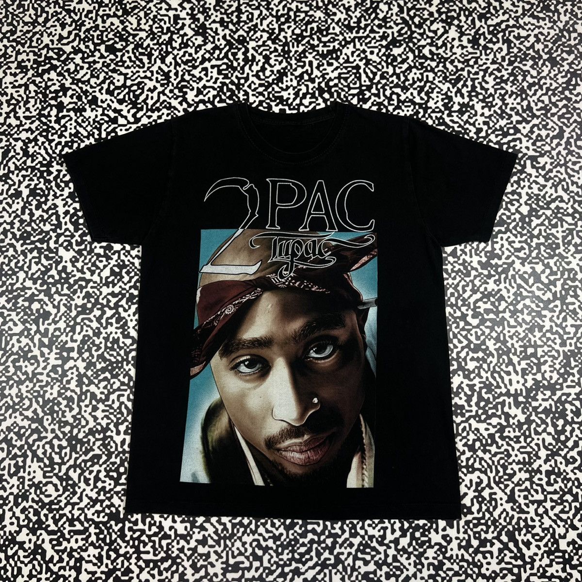 Rap Tees Vintage Y2k 2pac Tupac Rap Faded T Shirt 90s Style Hoodie, Sweatshirt | PodTeesHub.com