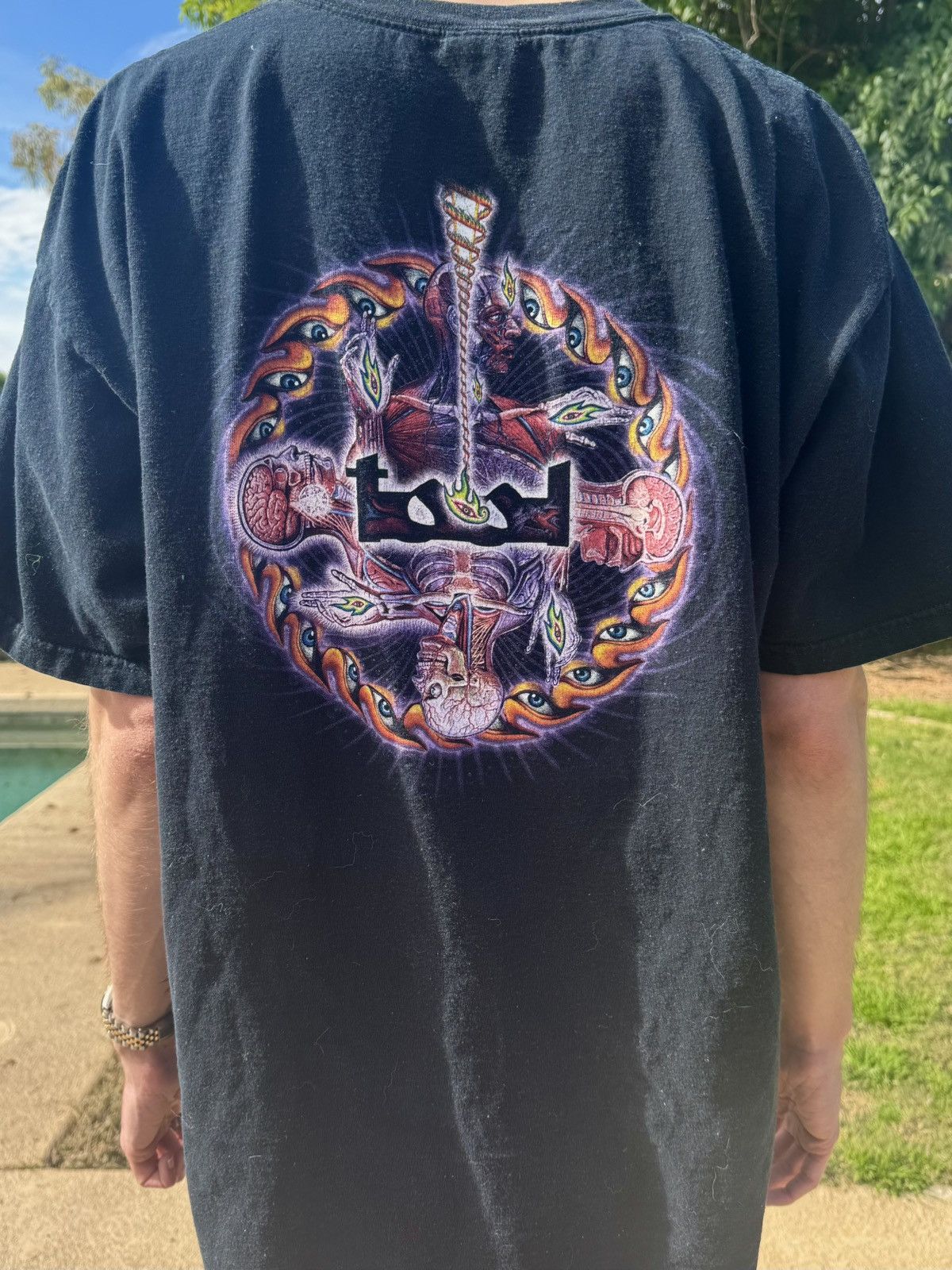 Band Tees Tool 2001 Lateralus Tour Alex Grey Art Hoodie, Sweatshirt | PodTeesHub.com