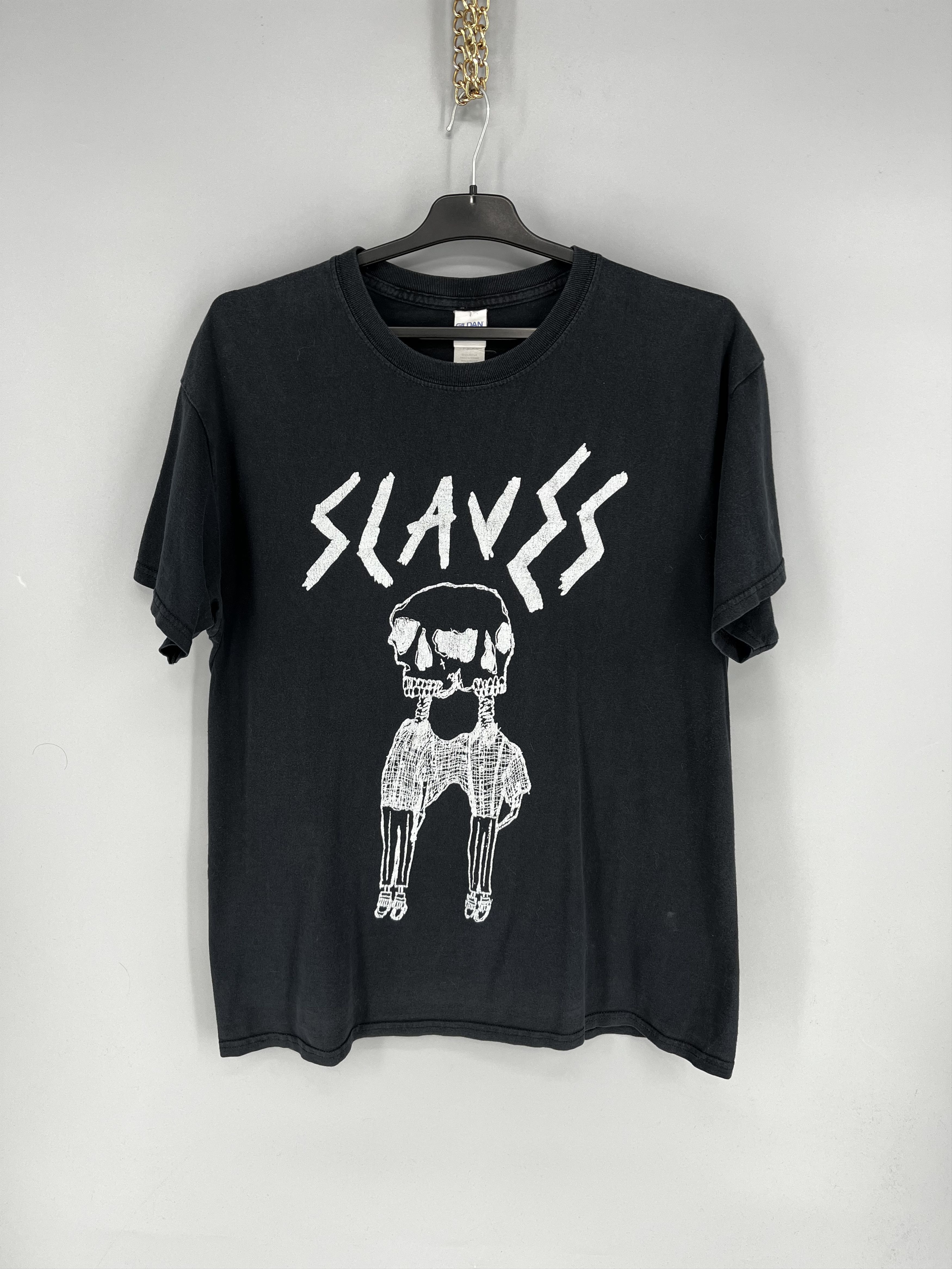 Band Tees Vintage Slaves Rock T Shirt Skull T Shirt Streetwear Hoodie, Sweatshirt | PodTeesHub.com