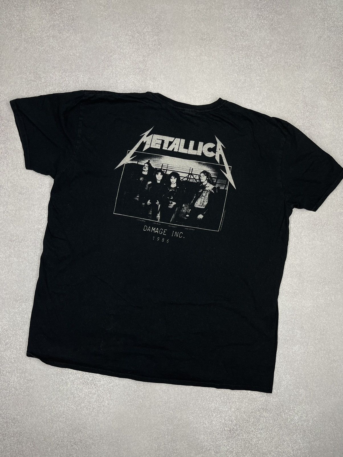 Mens Metallica Damage 2016 T Shirt Band Tee Rock Hoodie, Sweatshirt | PodTeesHub.com