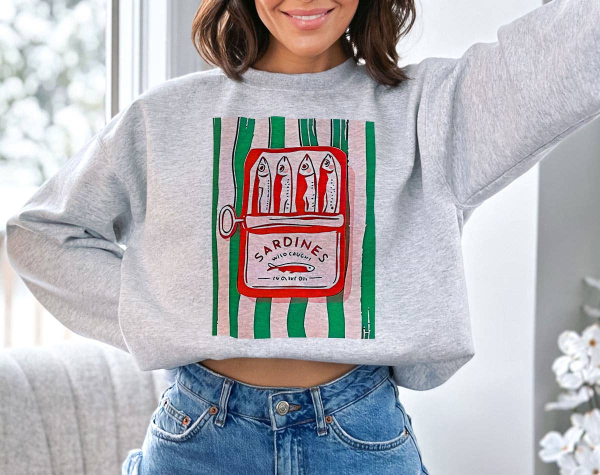 Sardines Tinned Fish - French Sardine-Core Sweatshirt T-Shirts, Hoodie | PodTeesHub.com
