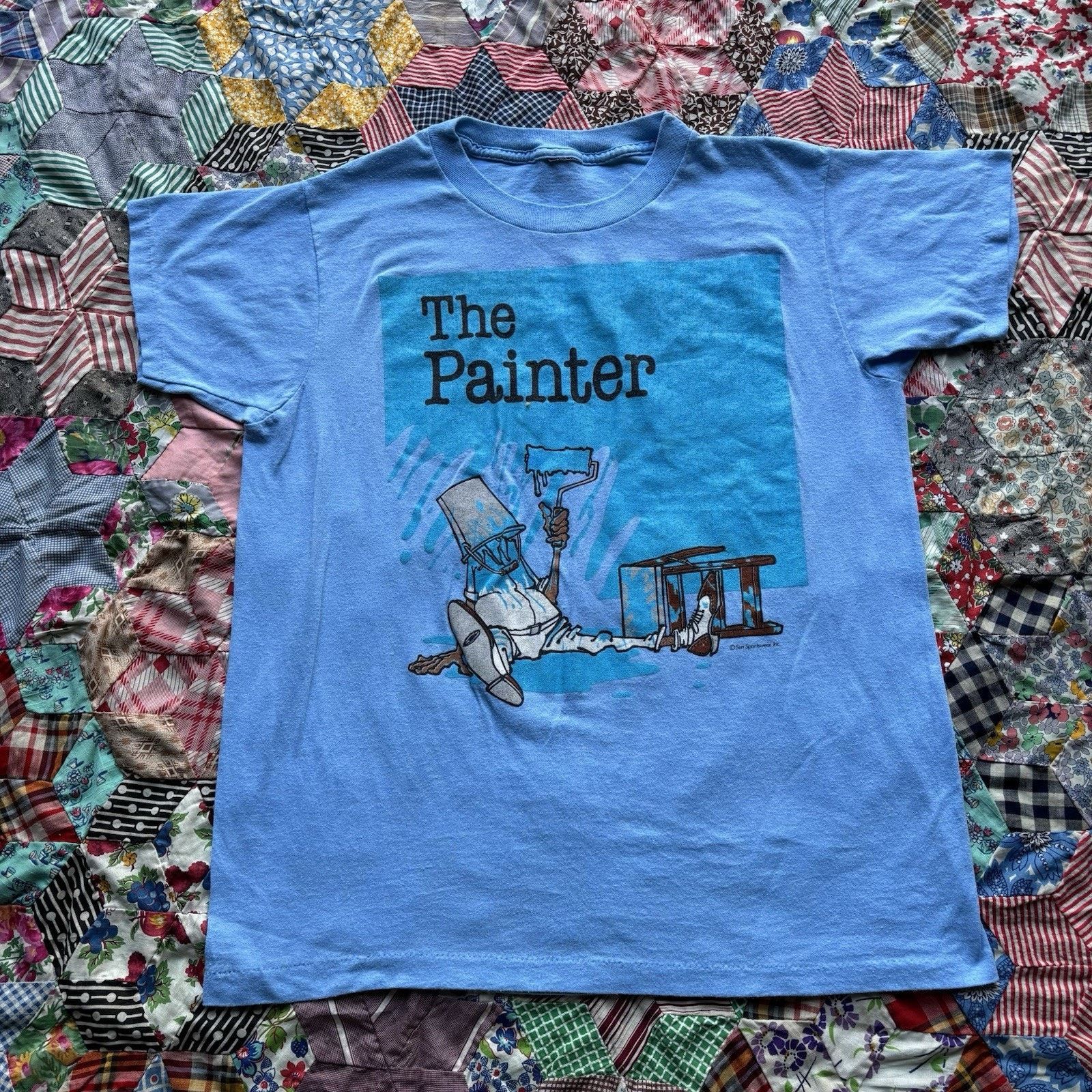Vintage 1980s Painter Cartoon T-Shirts, Hoodie, Sweatshirt