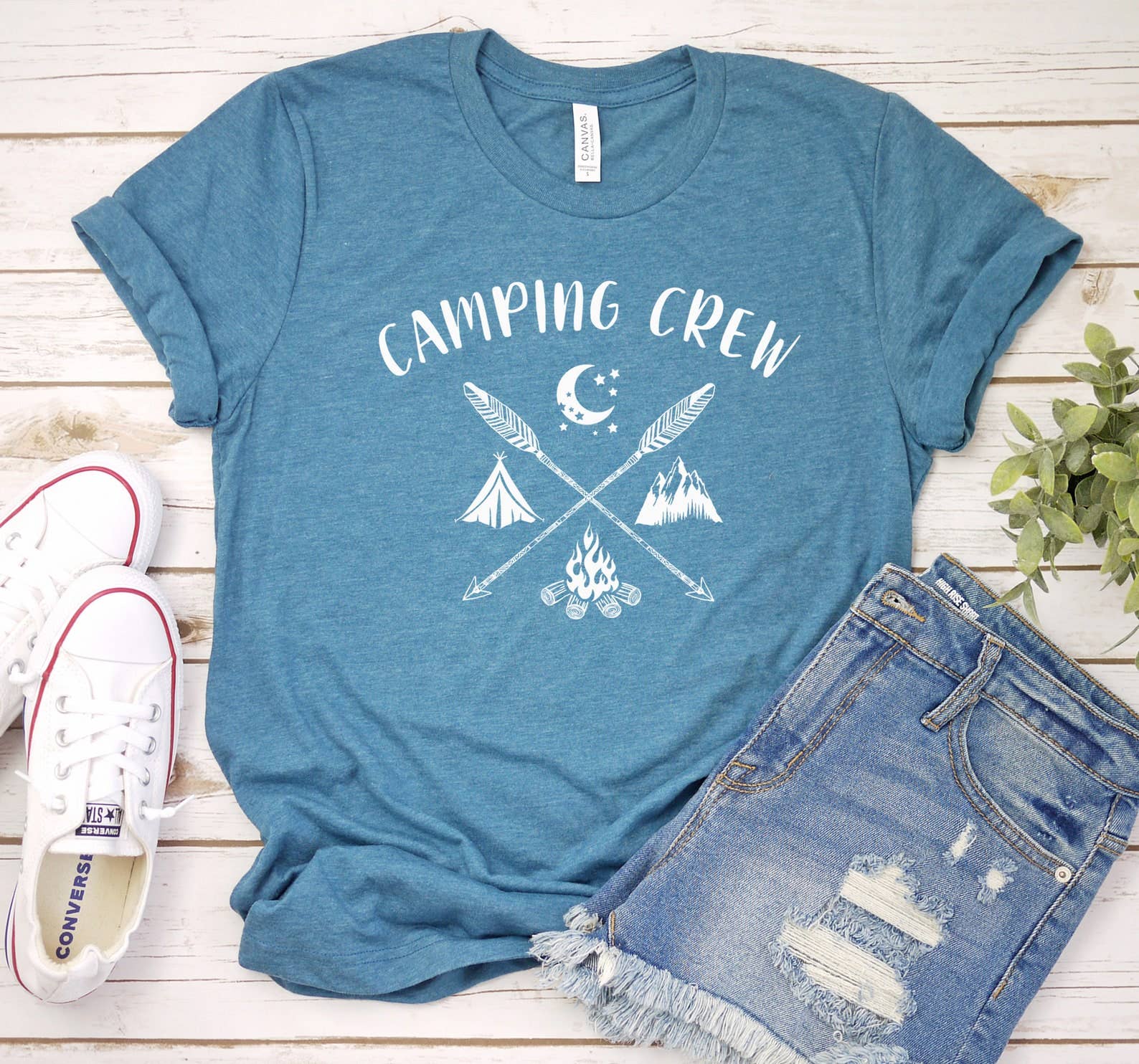 Camping Crew T-Shirt Hoodie, Sweatshirt | PodTeesHub.com