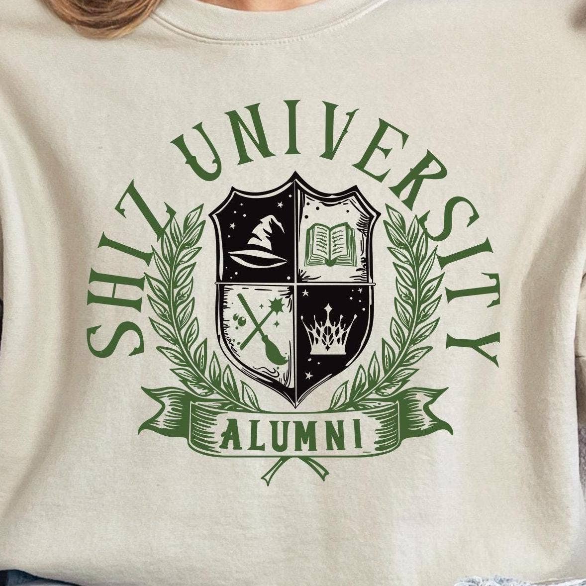Shiz University Alumni Wizard Crewneck Sweatshirt T-Shirts, Hoodie | PodTeesHub.com