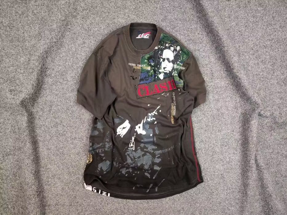 Band Vintage Clash Rebel Truce Printed Band 90s T-Shirts, Hoodie, Sweatshirt