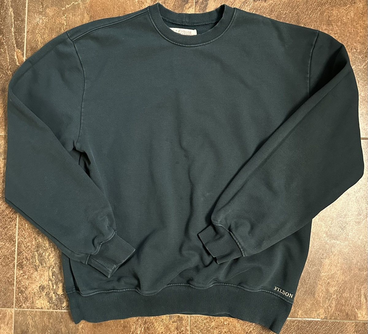 Filson Prospector Crewneck Sweatshirt Fir Green Xl T-Shirts, Hoodie | PodTeesHub.com