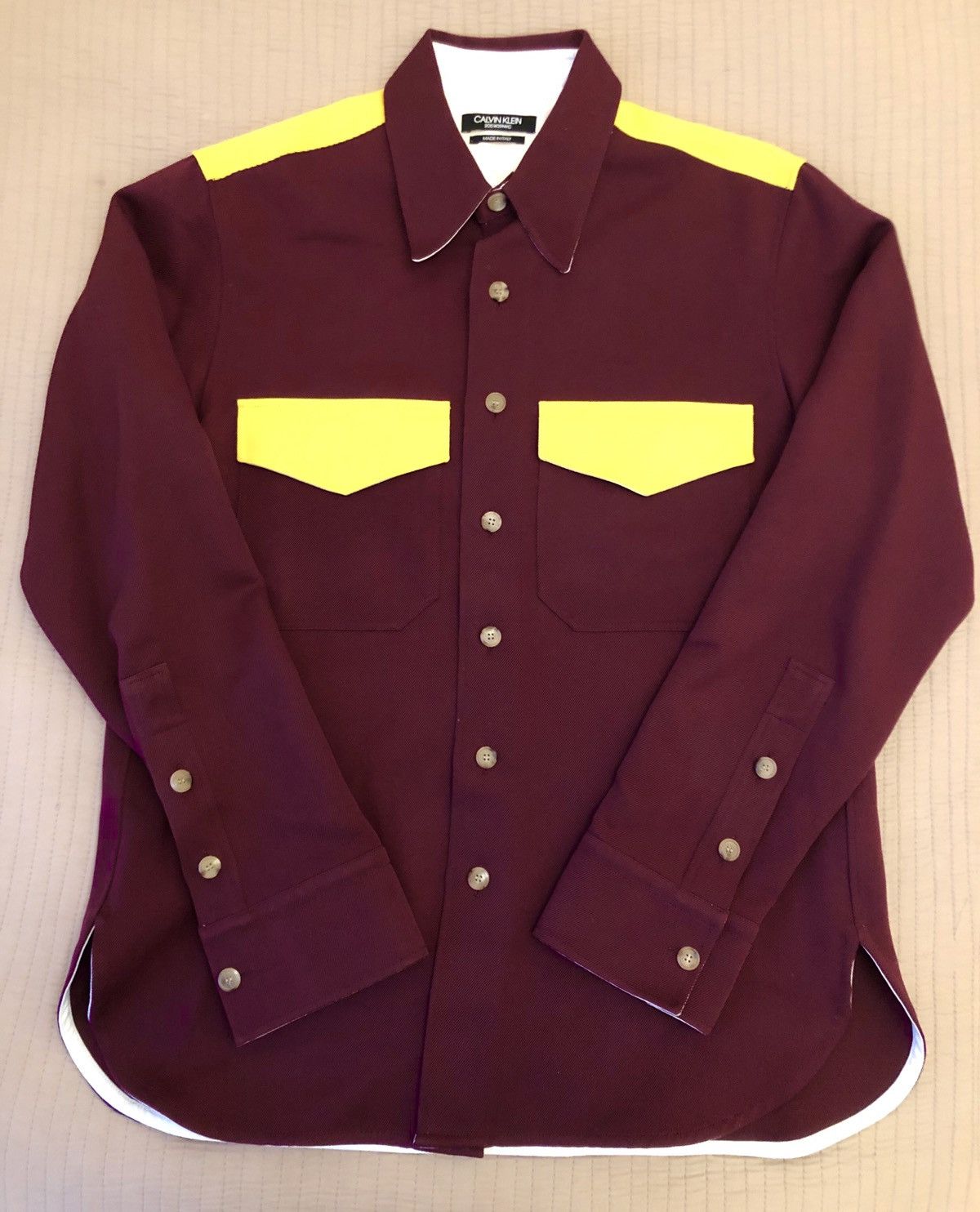Raf Simons Ck205 Western Long Sleeve Shirt Hoodie, Sweatshirt | PodTeesHub.com