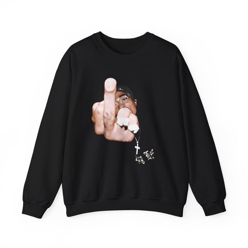 2PAC Rapper Sweatshirt, Hip Hop Legends and Pioneers Tee, Gift For Fan, 90s Hip Hop Hoodie | PodTeesHub.com
