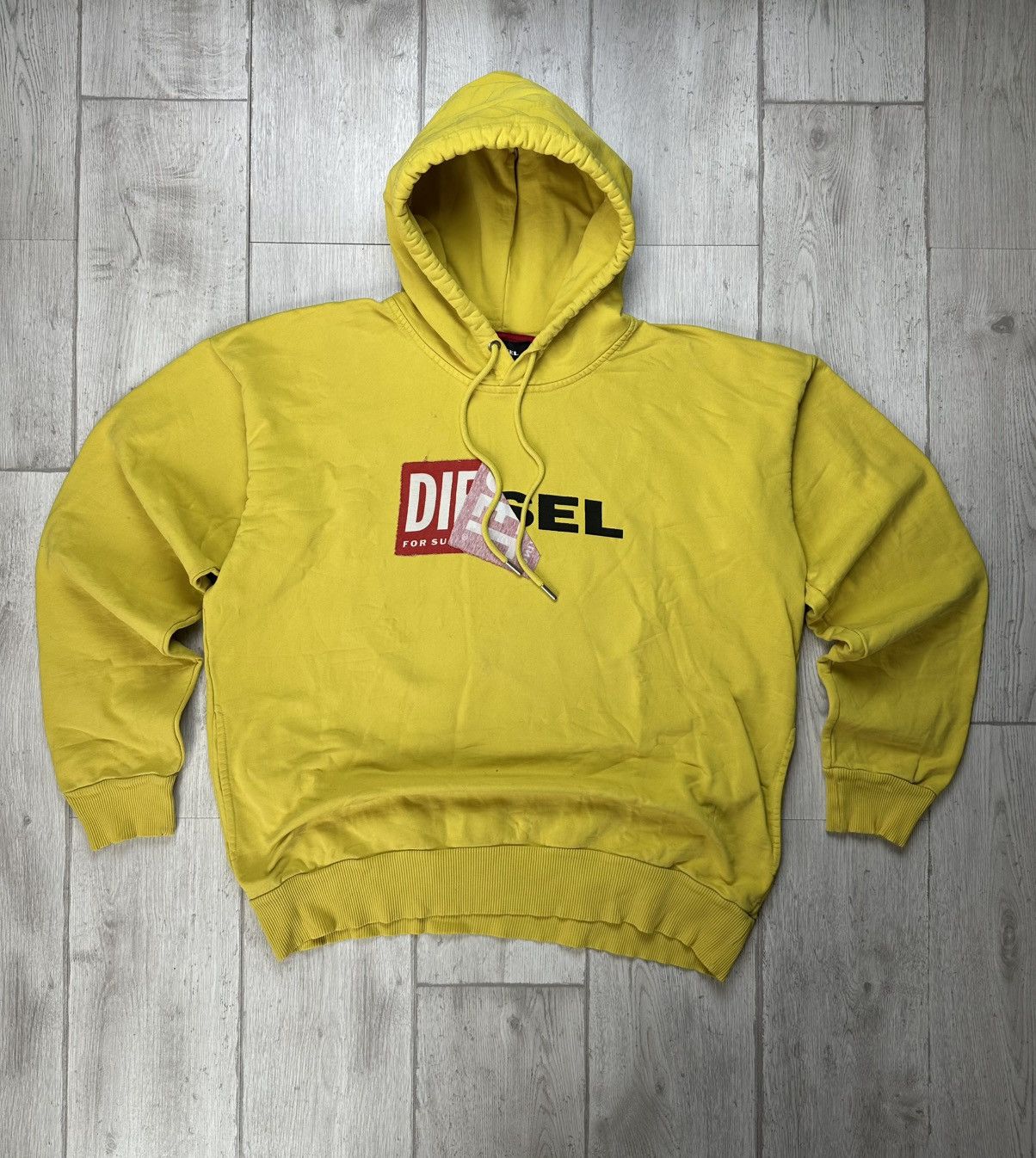 Diesel Big Logo Streetwear Sticker Hoodie T-Shirts, Sweatshirt | PodTeesHub.com